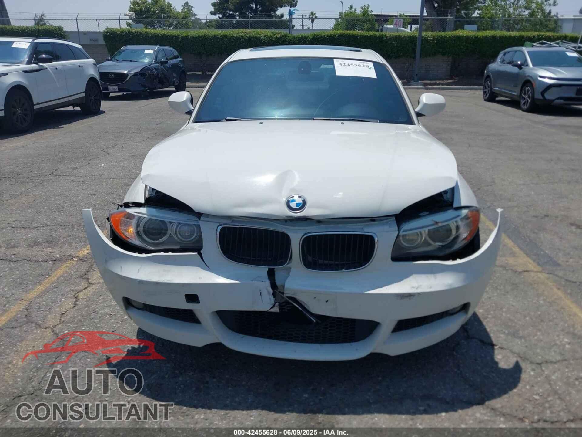 BMW 128I 2012 - WBAUP7C50CVP24059