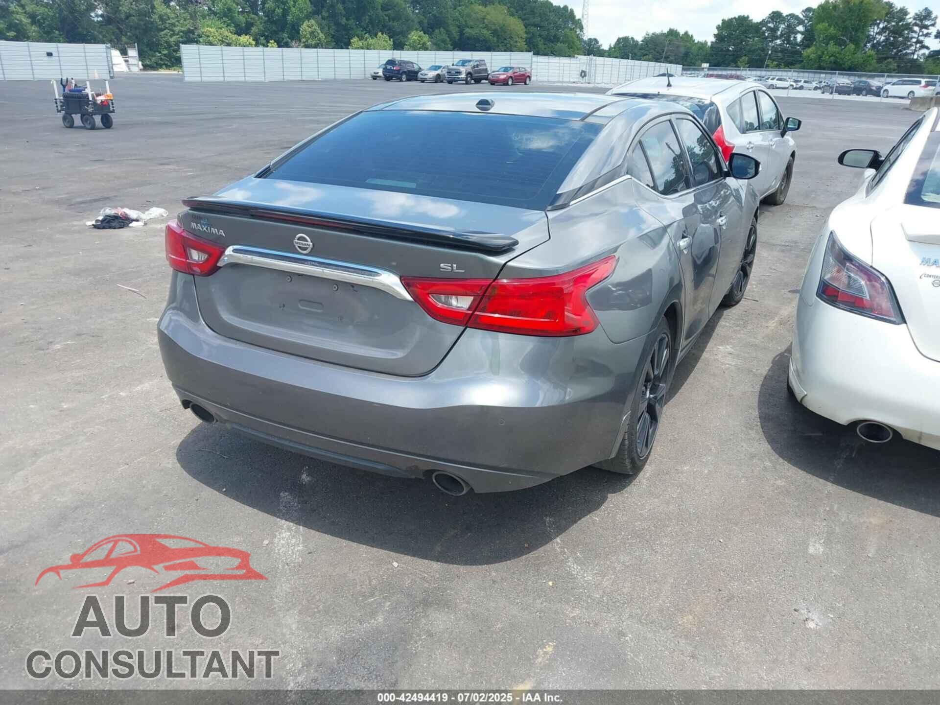 NISSAN MAXIMA 2017 - 1N4AA6AP8HC438264