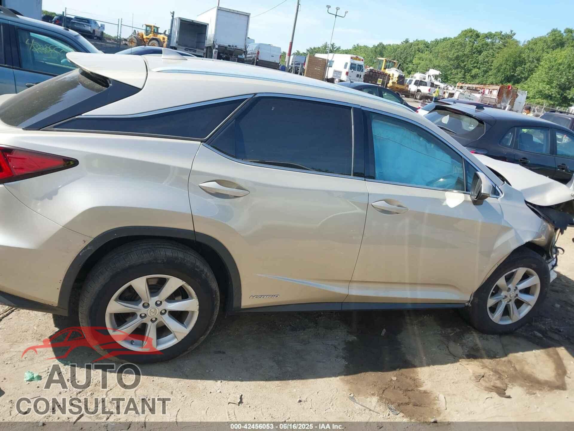 LEXUS RX 450H 2016 - 2T2BGMCA1GC002190