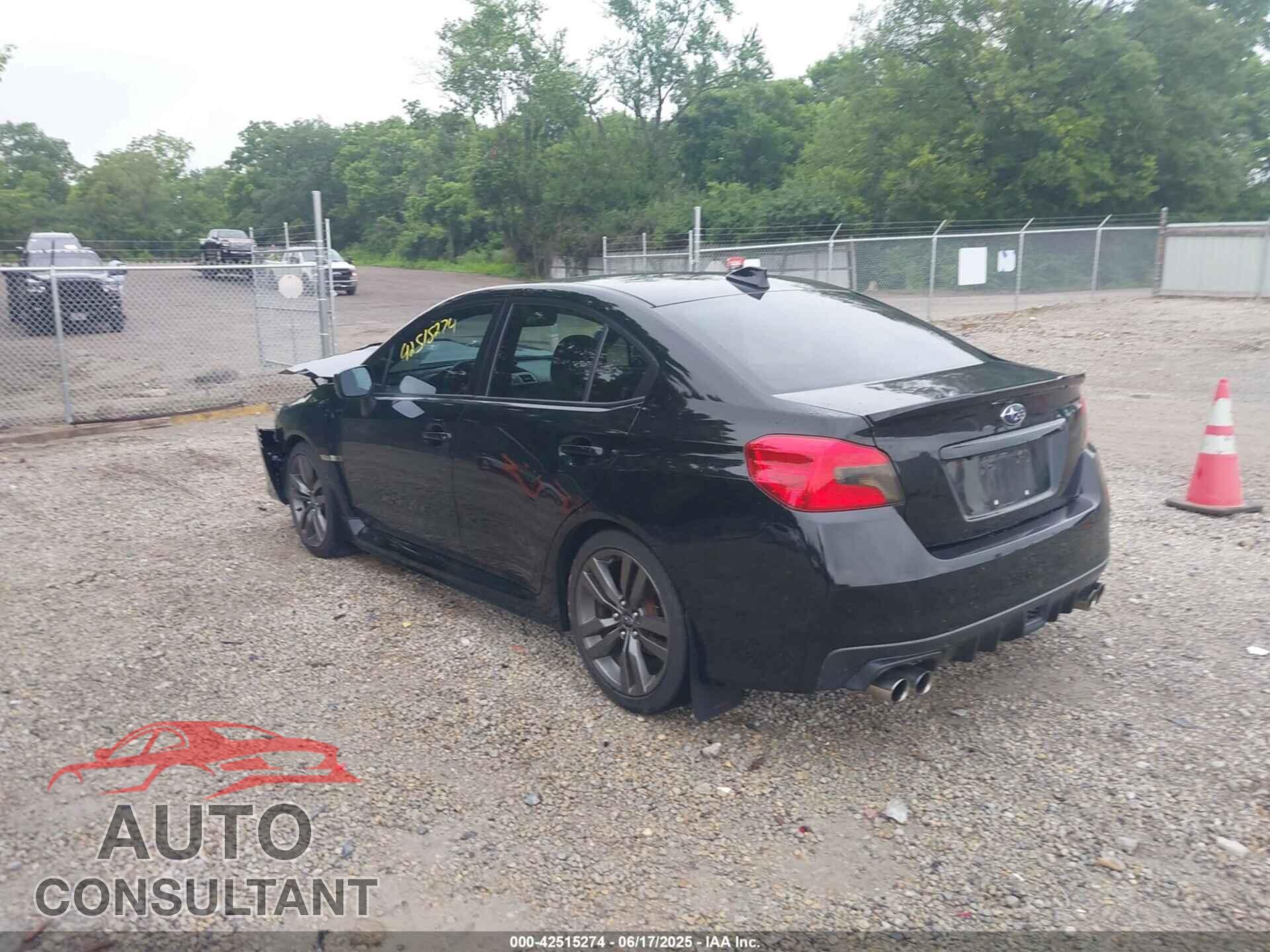 SUBARU WRX 2017 - JF1VA1E69H9814554