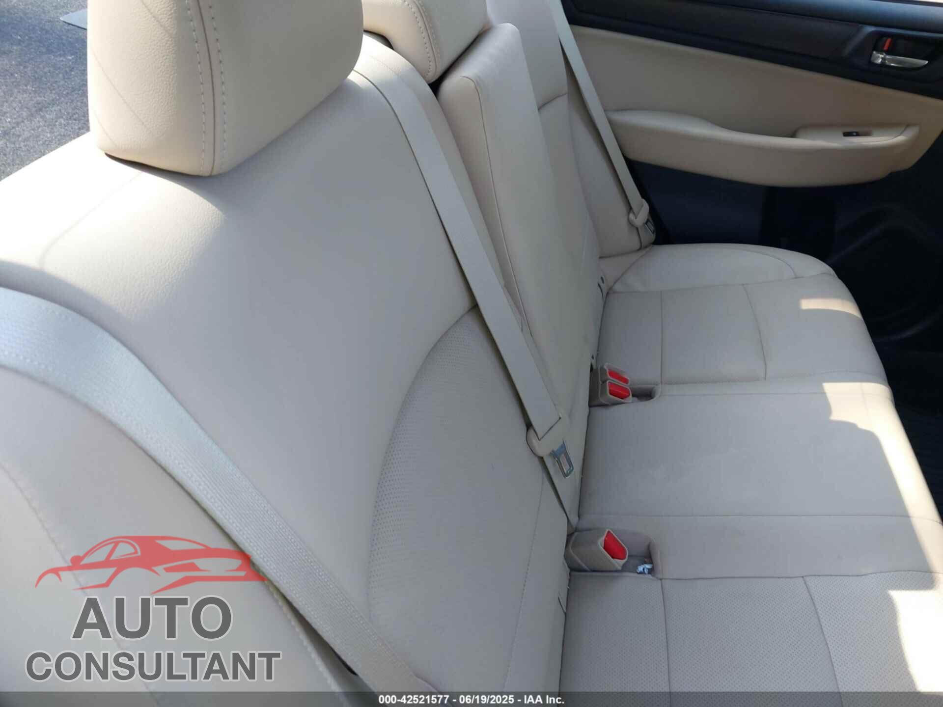 SUBARU LEGACY 2015 - 4S3BNEL66F3013866