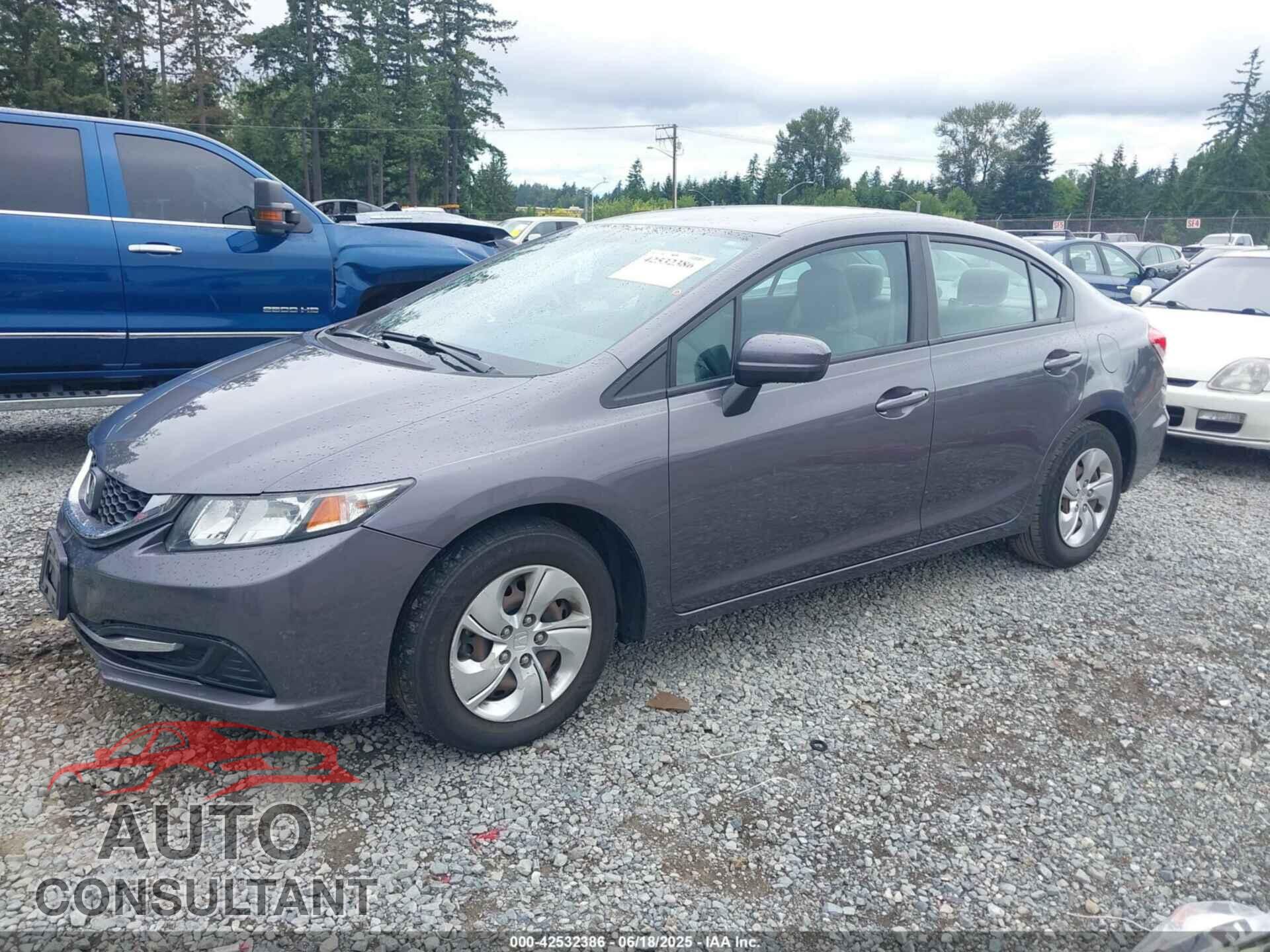 HONDA CIVIC 2014 - 19XFB2F58EE209827