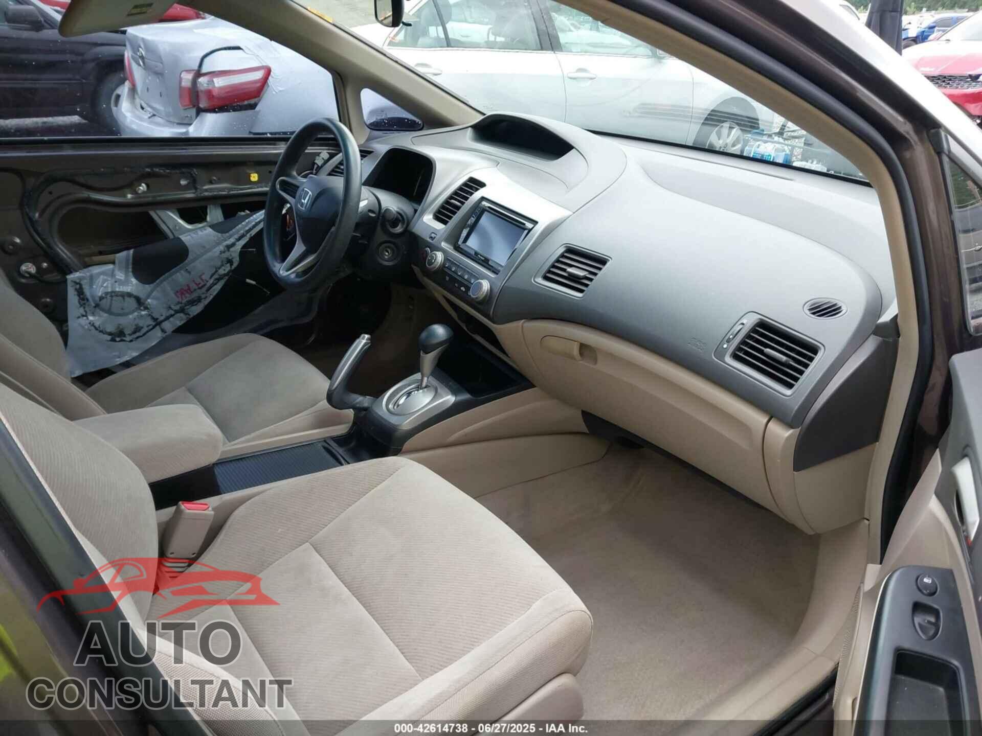 HONDA CIVIC 2011 - 2HGFA1F53BH531998