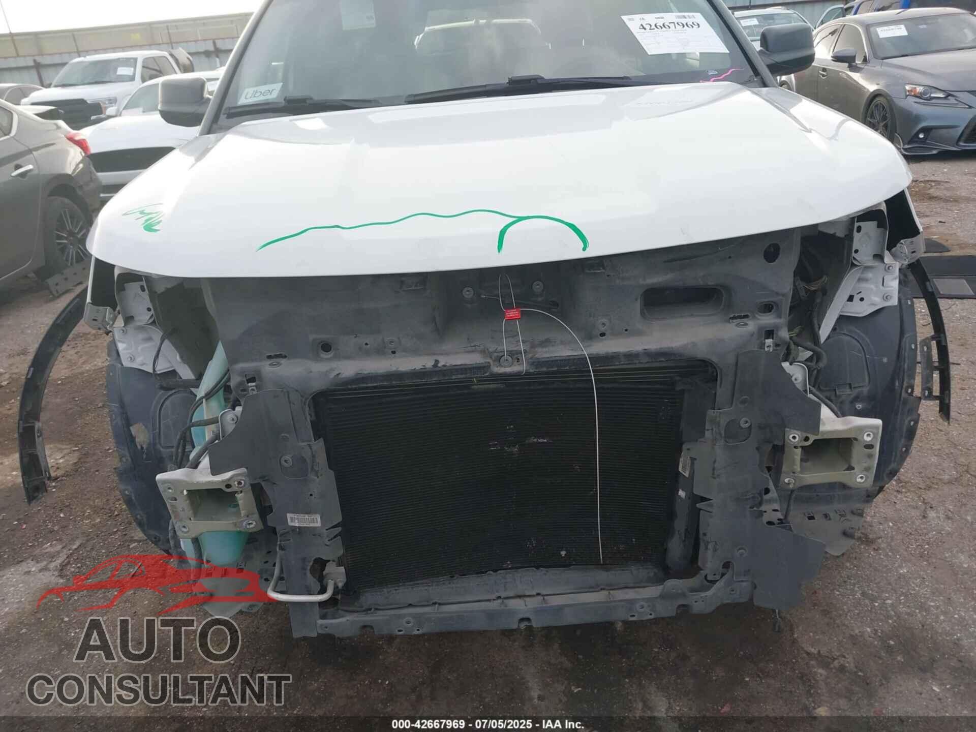 FORD EXPLORER 2017 - 1FM5K7B82HGB45146