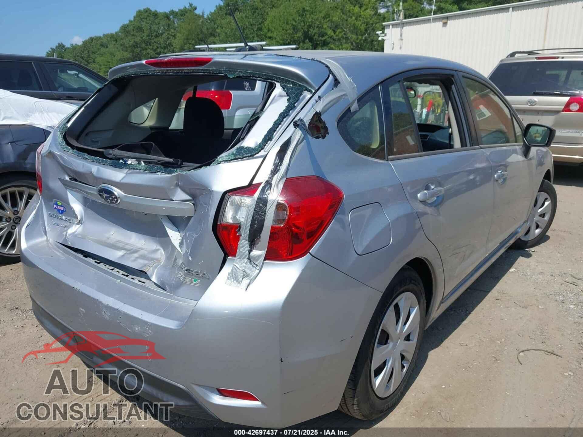 SUBARU IMPREZA 2015 - JF1GPAA69F8314653