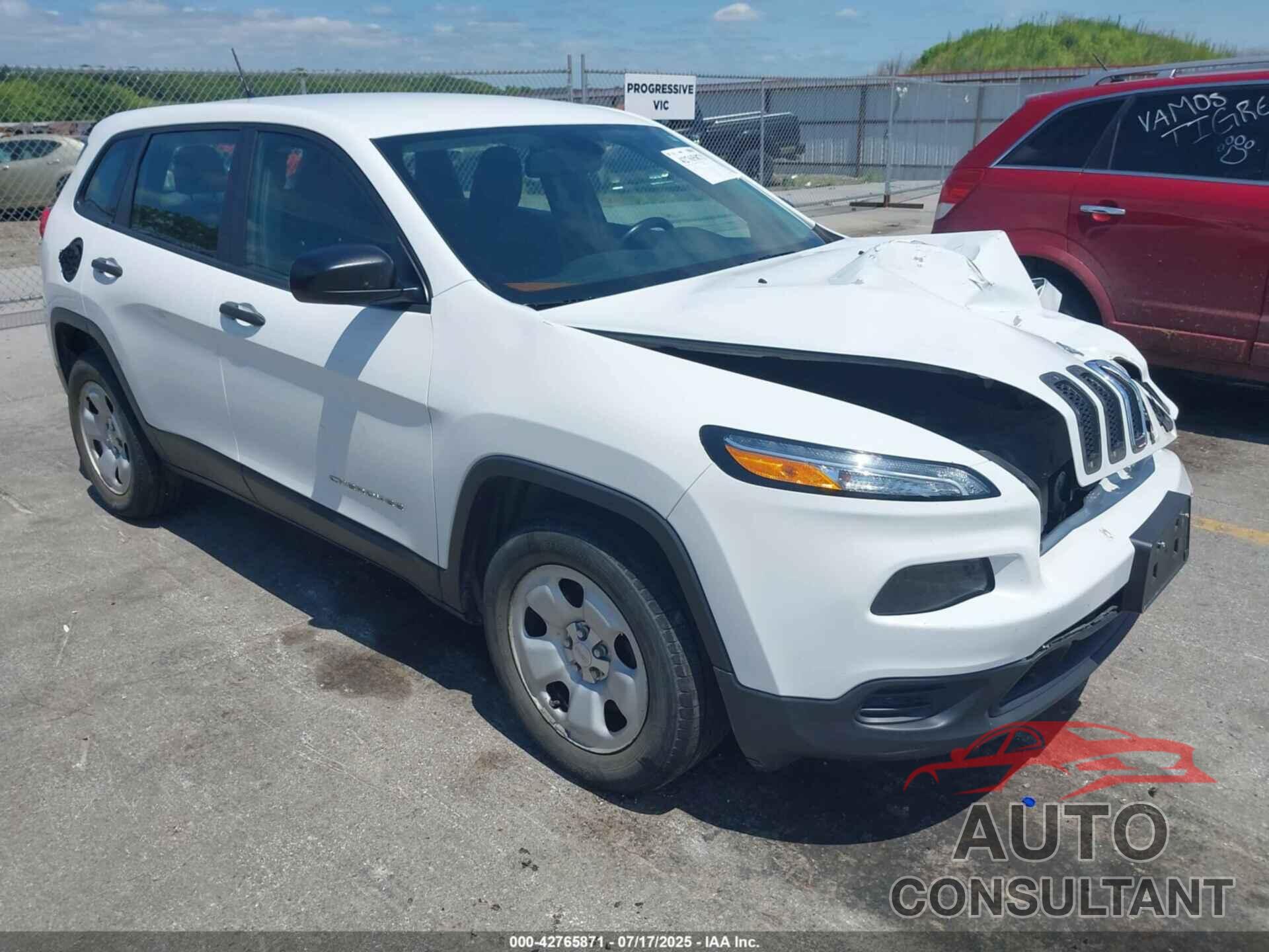 JEEP CHEROKEE 2016 - 1C4PJMAB0GW260960