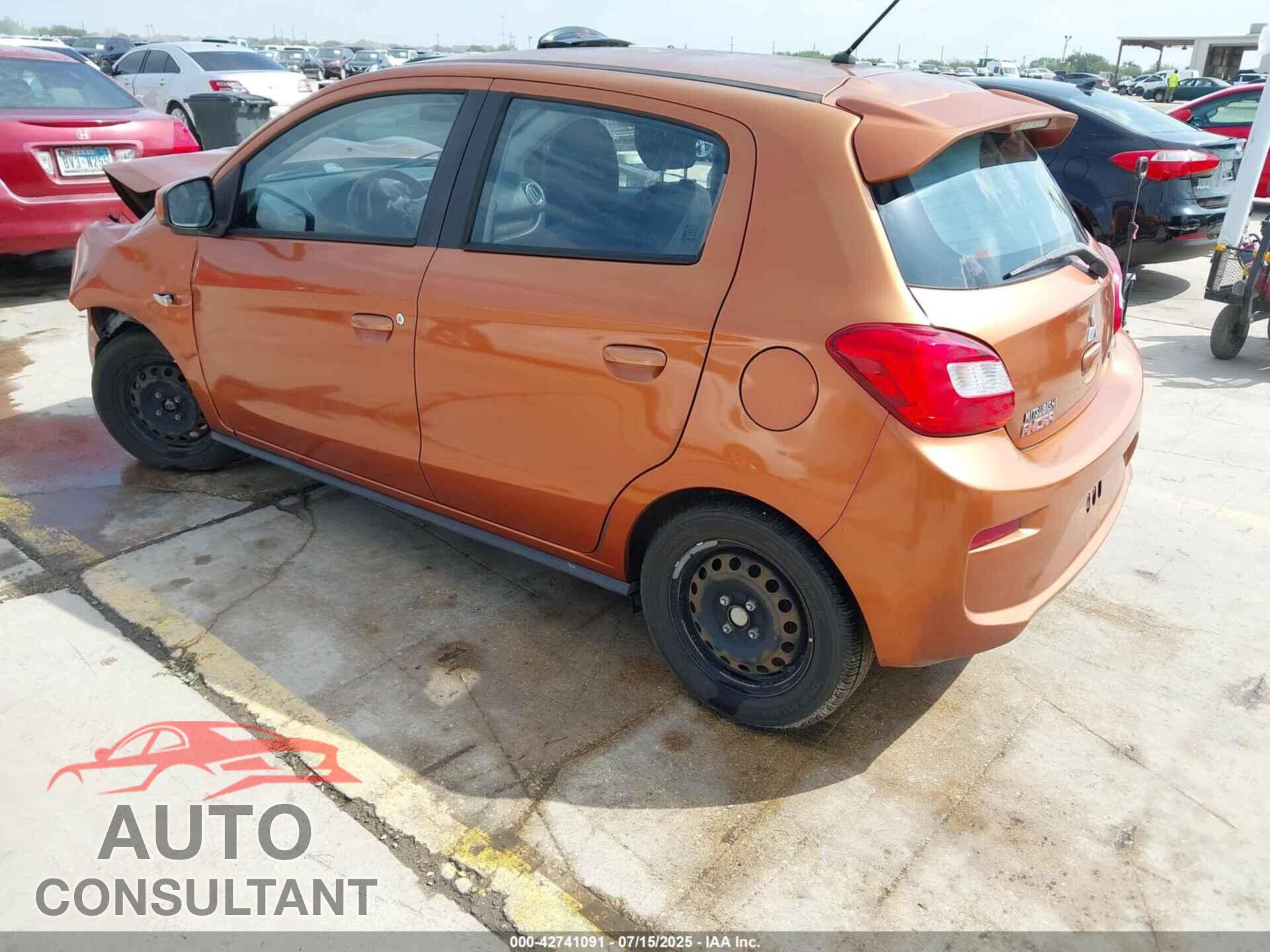 MITSUBISHI MIRAGE 2017 - ML32A3HJ3HH002734