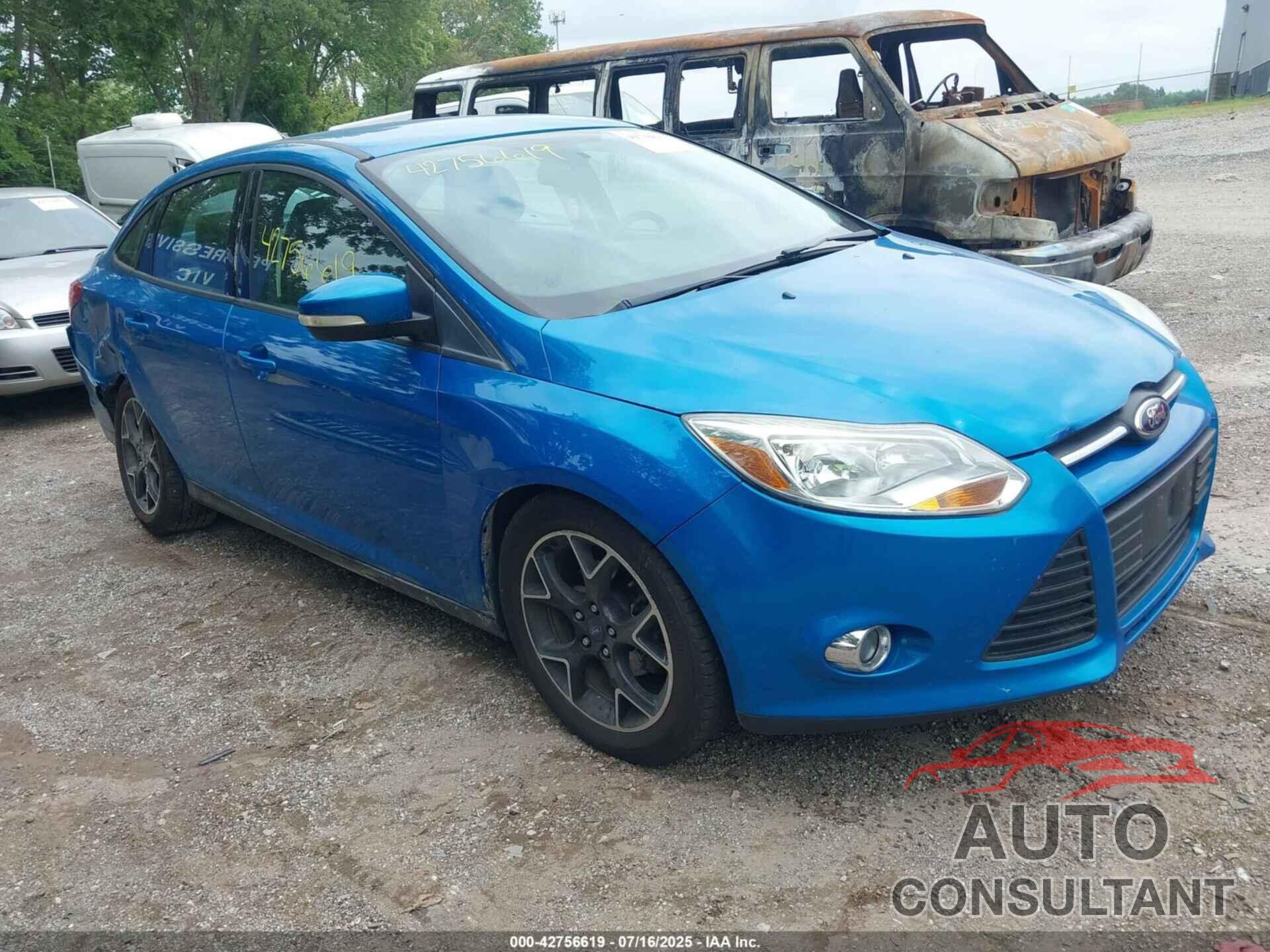 FORD FOCUS 2014 - 1FADP3F22EL347641