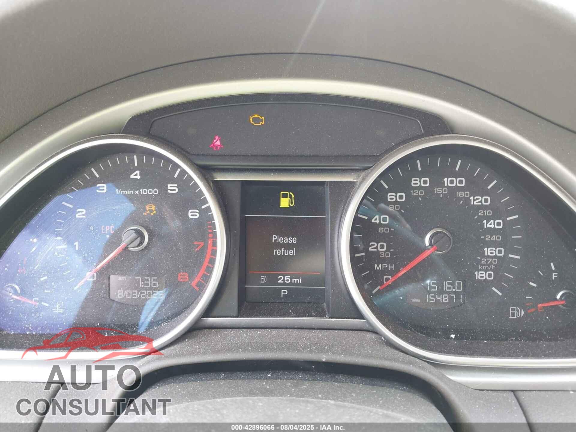 AUDI Q7 2012 - WA1DGAFEXCD009043