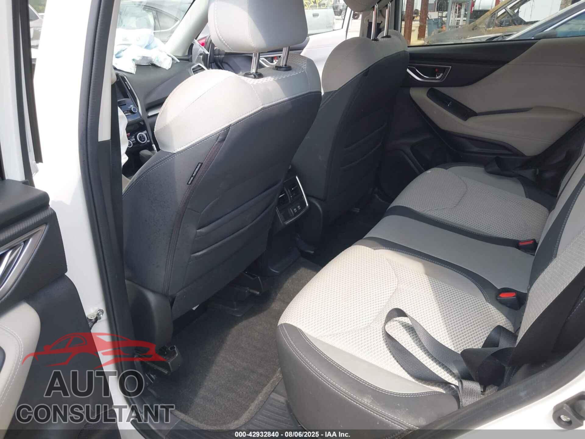 SUBARU FORESTER 2019 - JF2SKAGCXKH564348