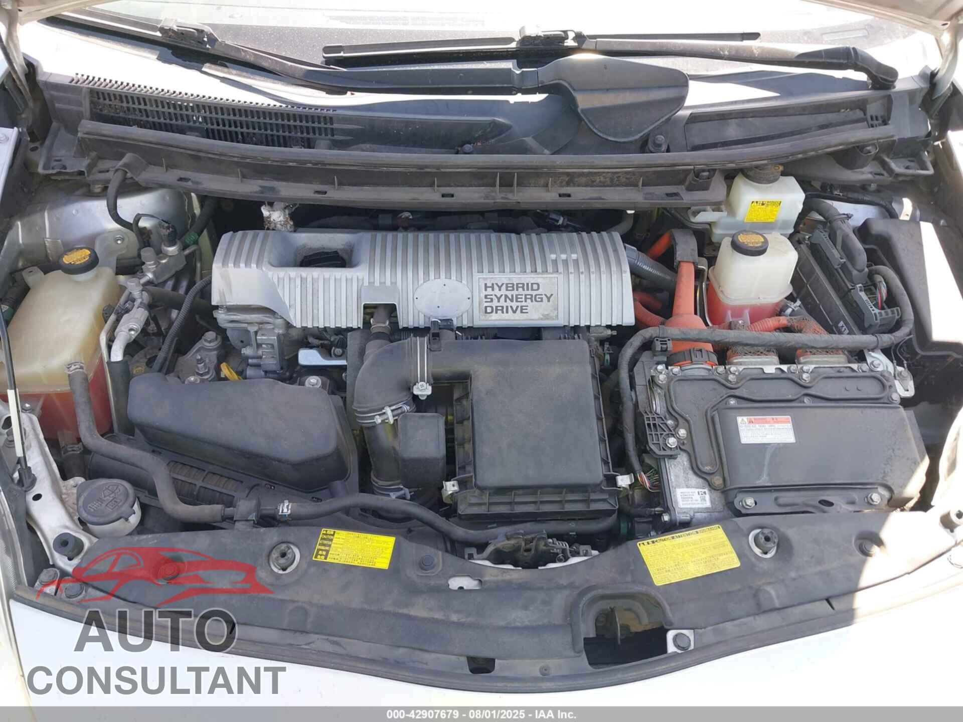 TOYOTA PRIUS 2013 - JTDKN3DU6D1644904