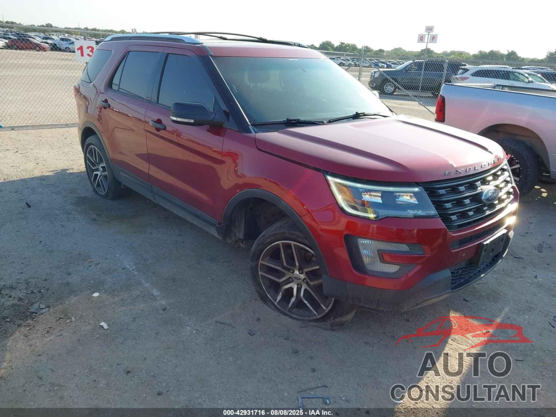 FORD EXPLORER 2016 - 1FM5K8GT3GGC26979