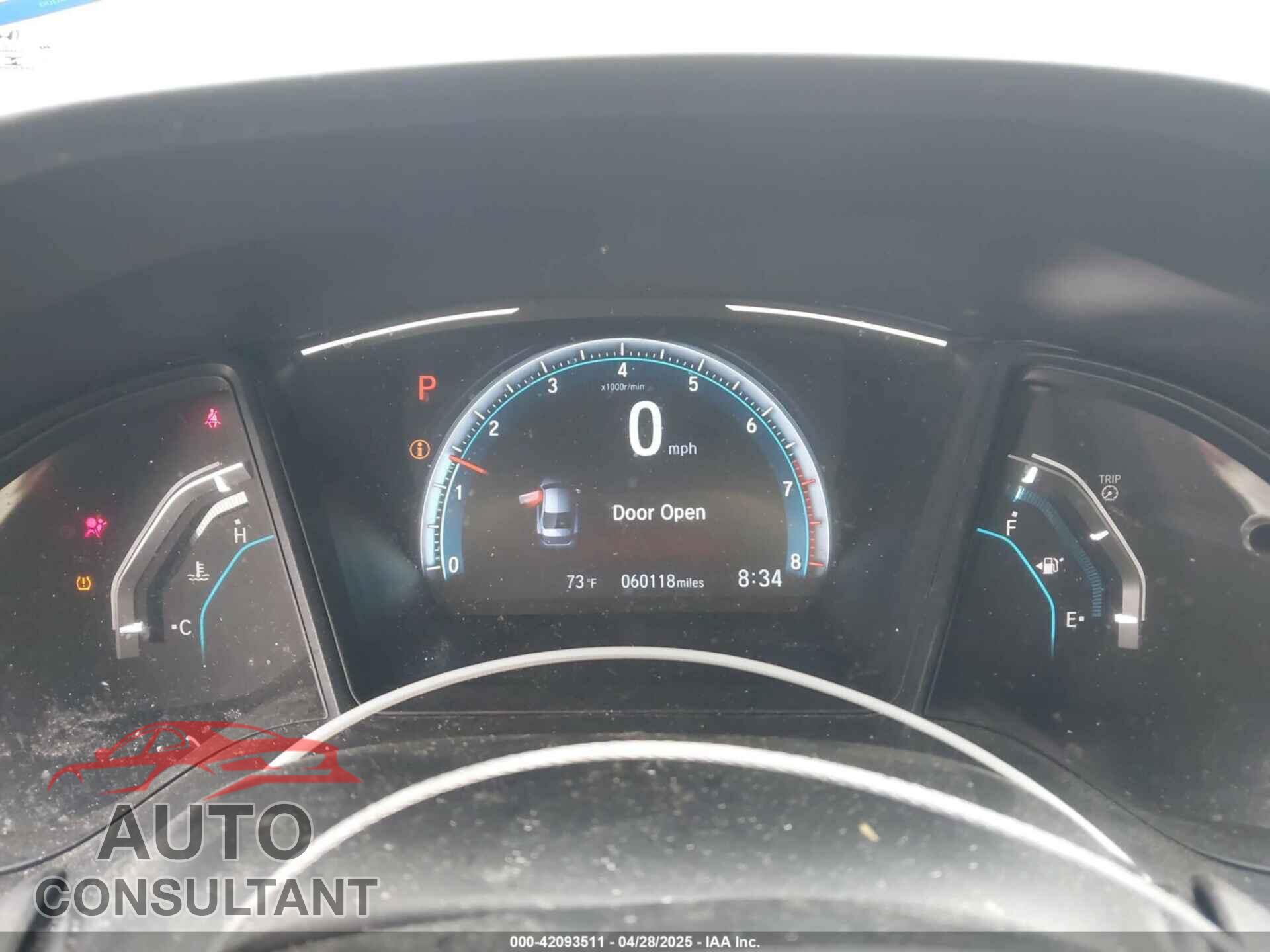 HONDA CIVIC 2020 - 19XFC2F65LE010270