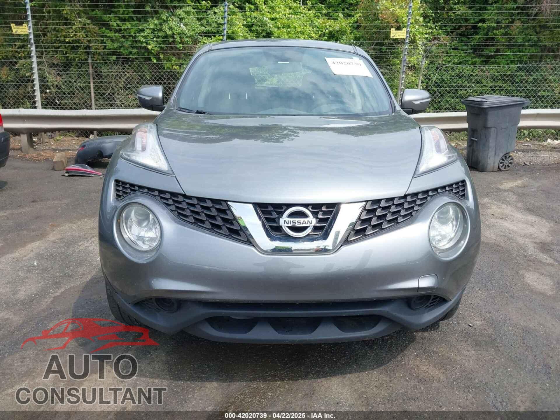 NISSAN JUKE 2017 - JN8AF5MVXHT753443