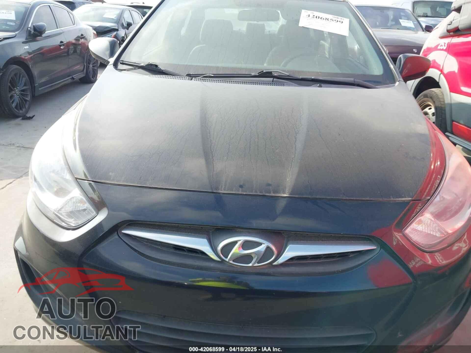 HYUNDAI ACCENT 2014 - KMHCT4AE1EU736169