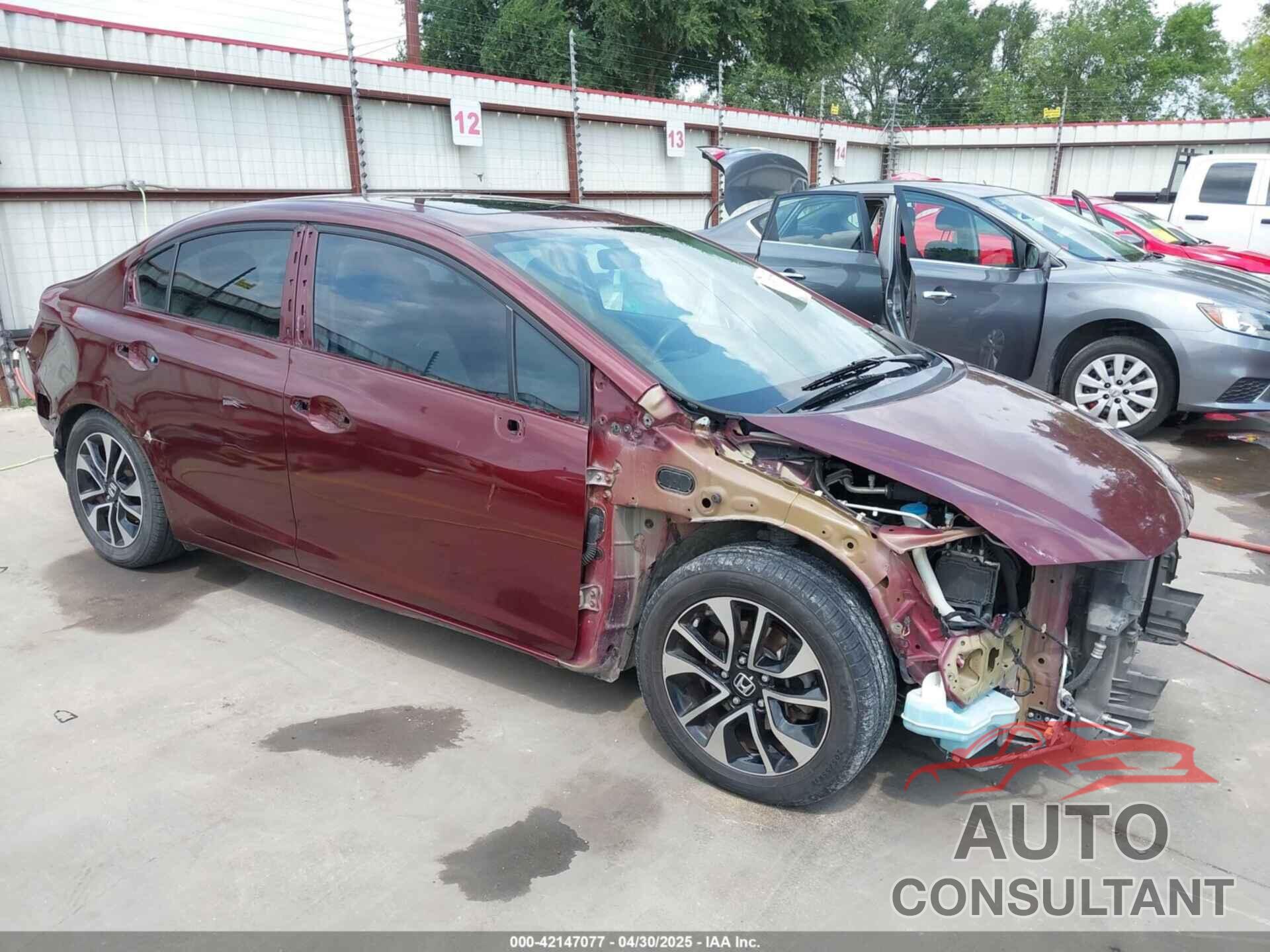 HONDA CIVIC 2015 - 2HGFB2F87FH554655