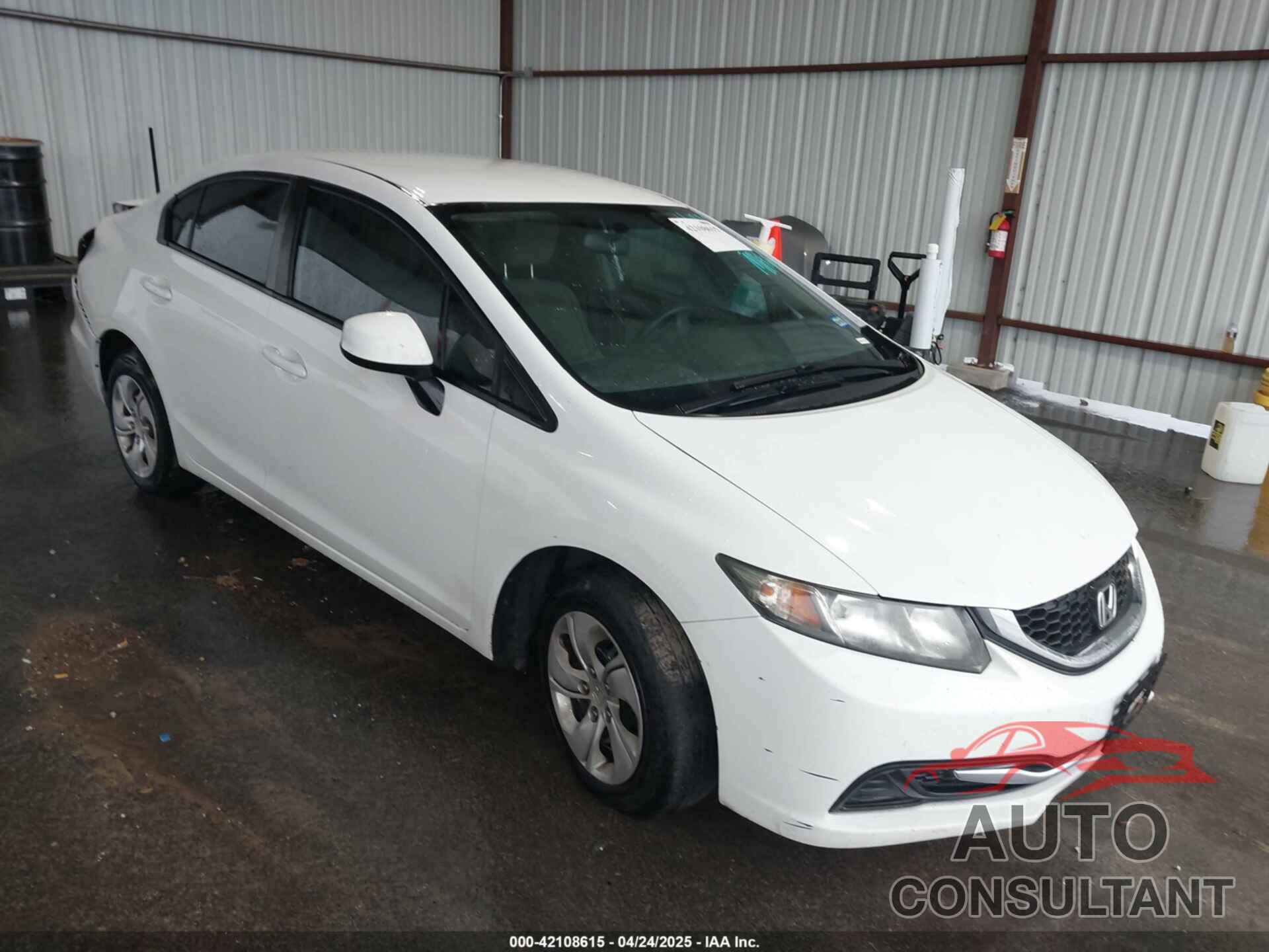 HONDA CIVIC 2013 - 2HGFB2F52DH592510