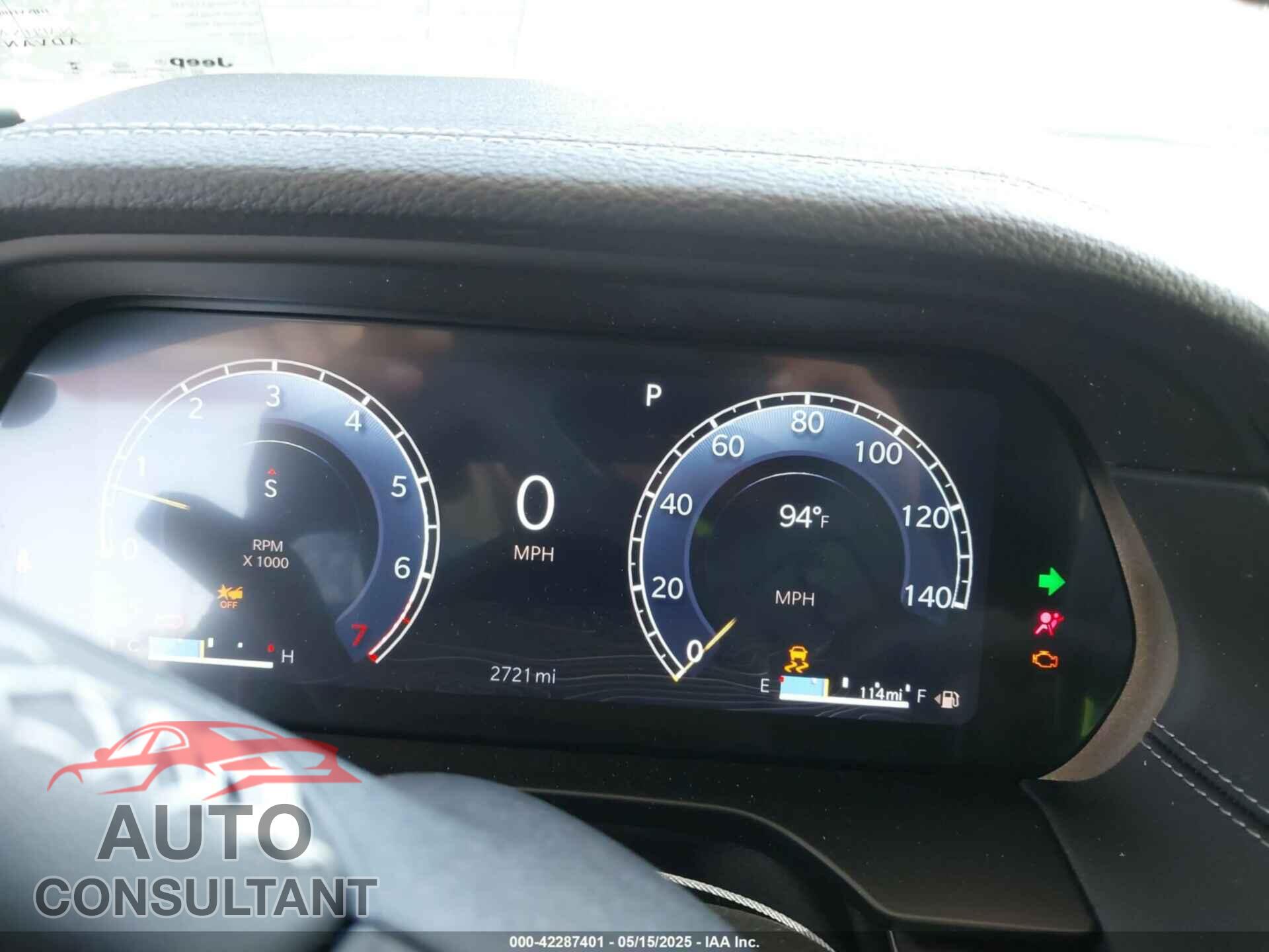 JEEP GRAND CHEROKEE 2025 - 1C4RJGBG0SC283119