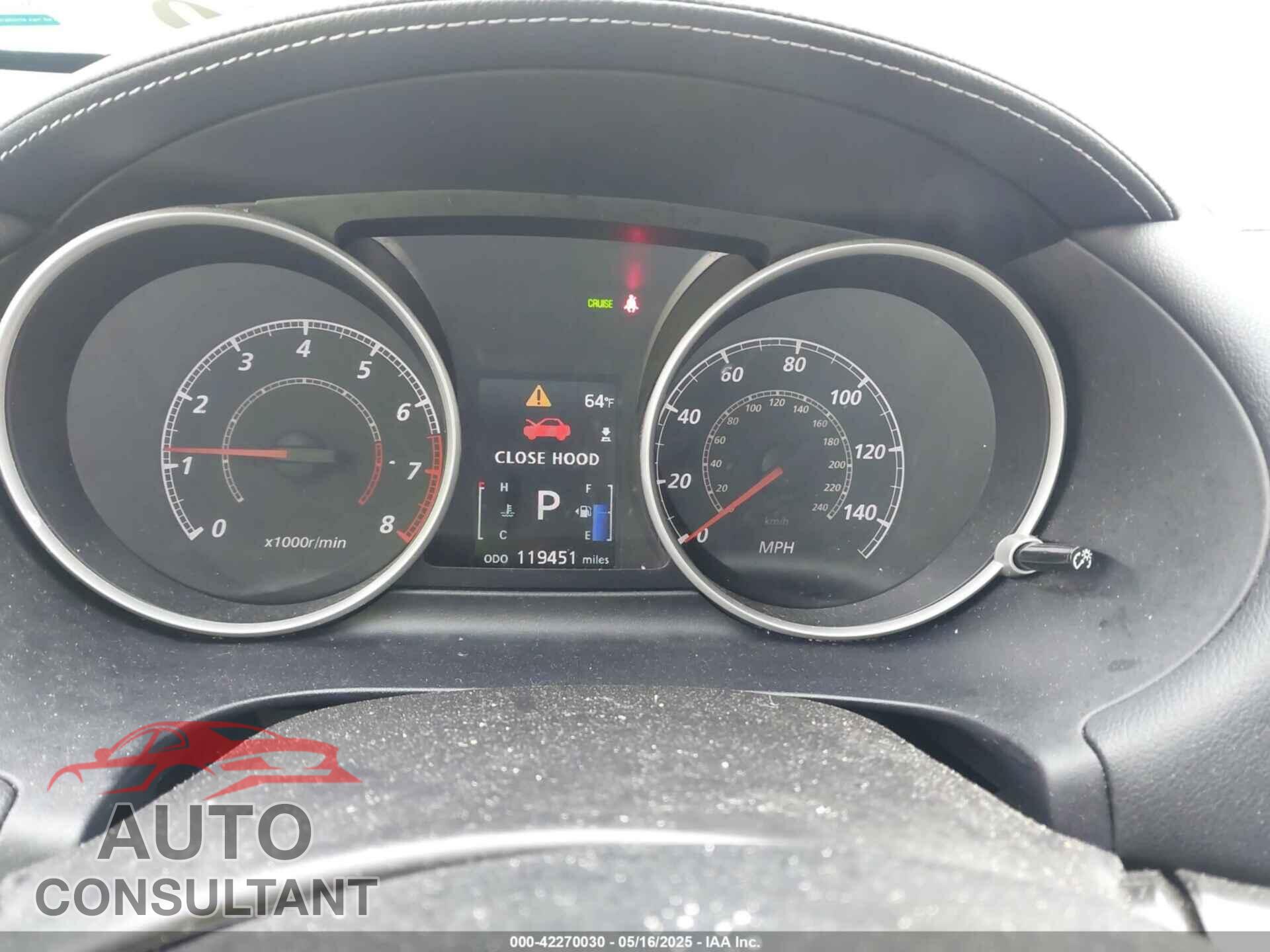 MITSUBISHI OUTLANDER 2013 - JA4AS3AW2DU013649