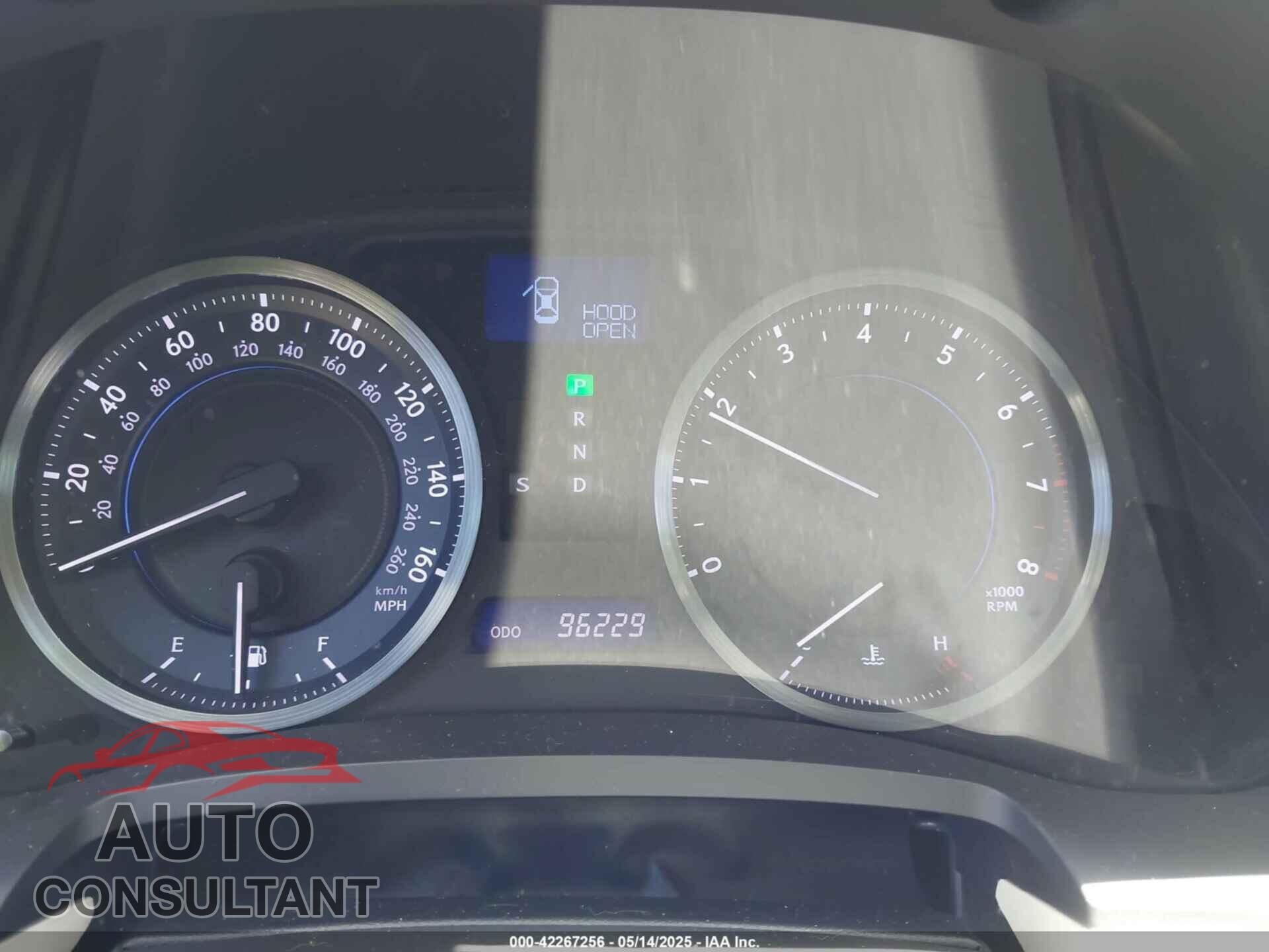 LEXUS IS 250 2011 - JTHBF5C21B2101006