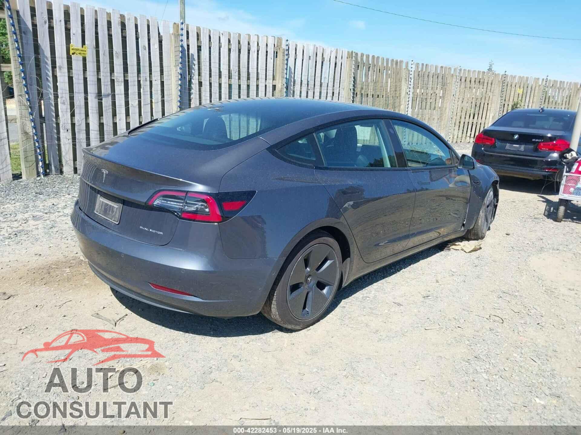 TESLA MODEL 3 2022 - 5YJ3E1EB7NF160545