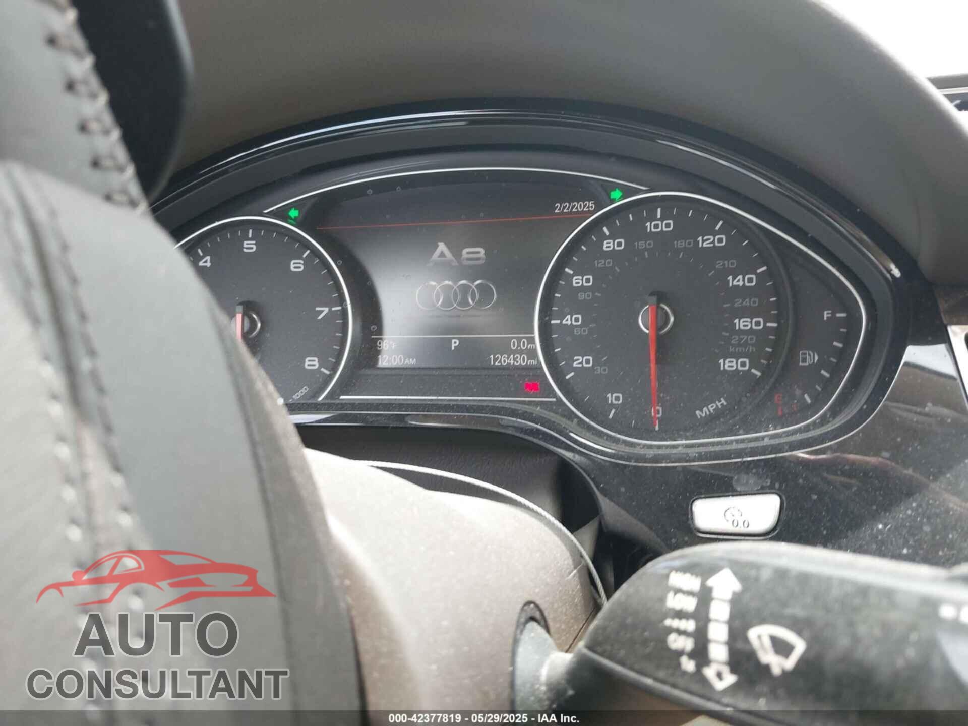AUDI A8 L 2016 - WAU34AFD7GN013209