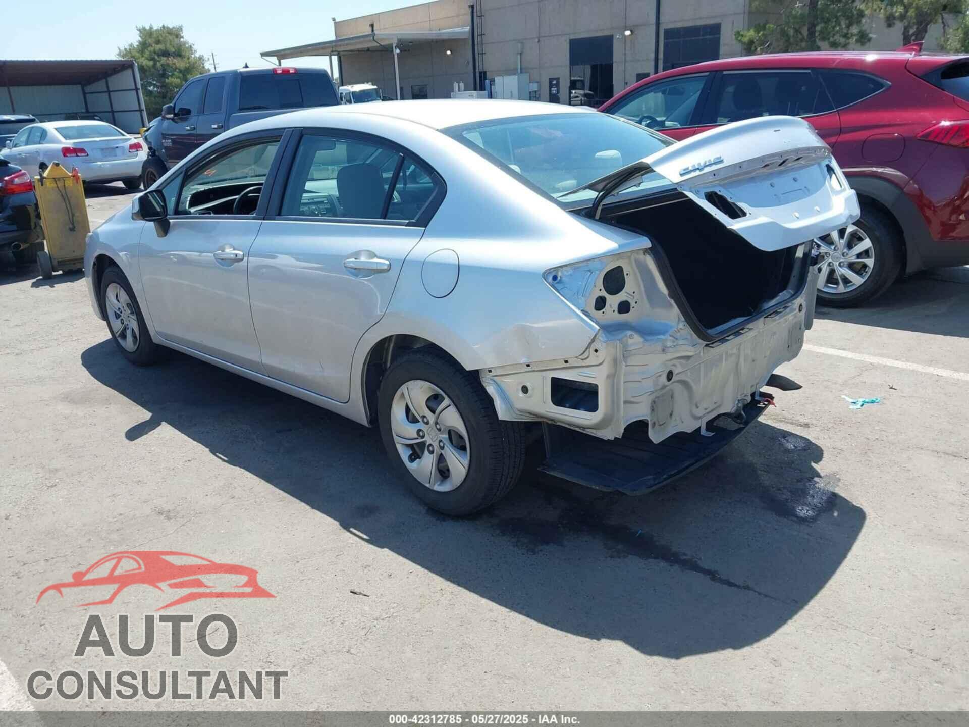 HONDA CIVIC 2013 - 19XFB2F55DE272995