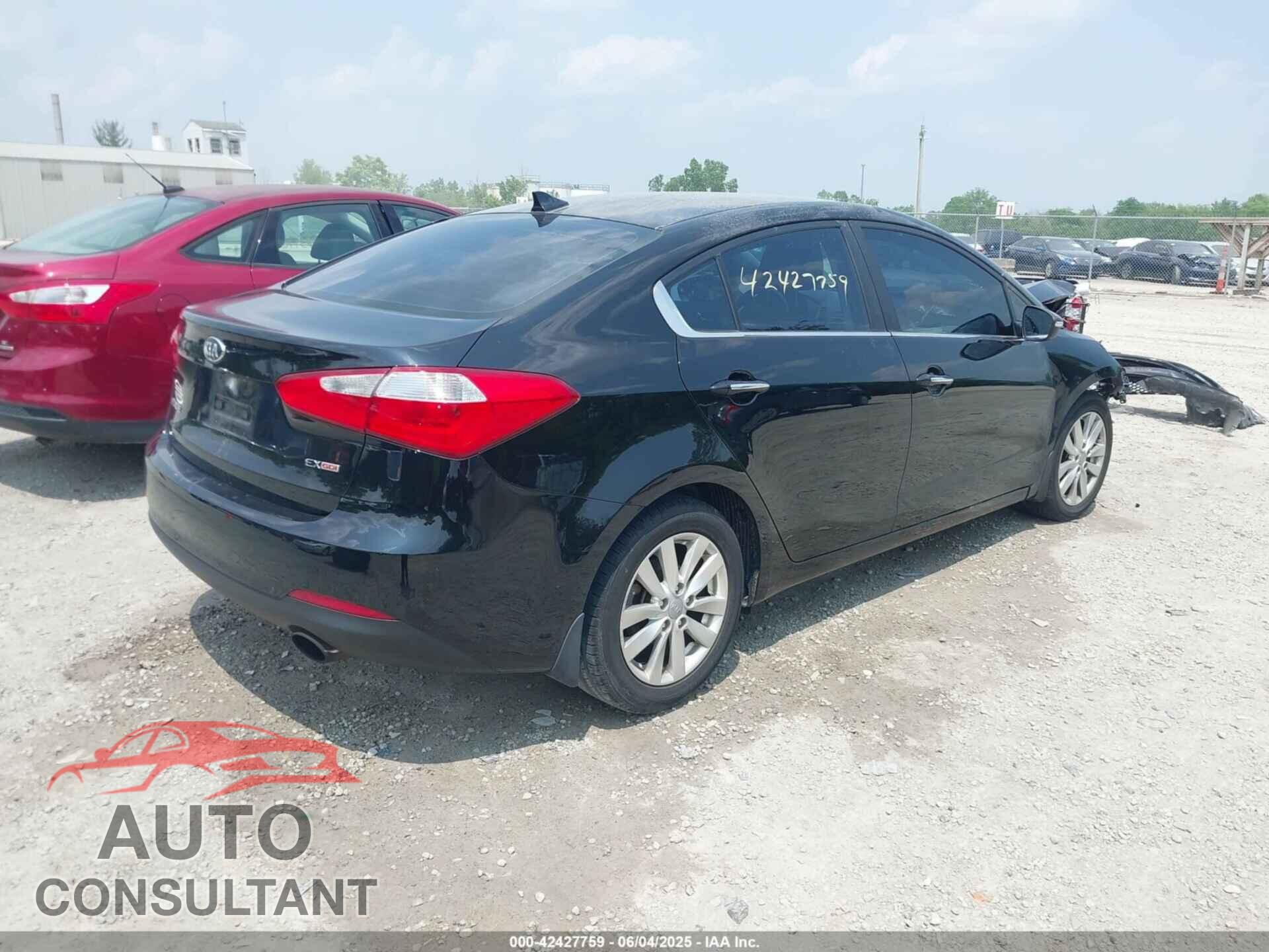 KIA FORTE 2014 - KNAFX4A87E5114439
