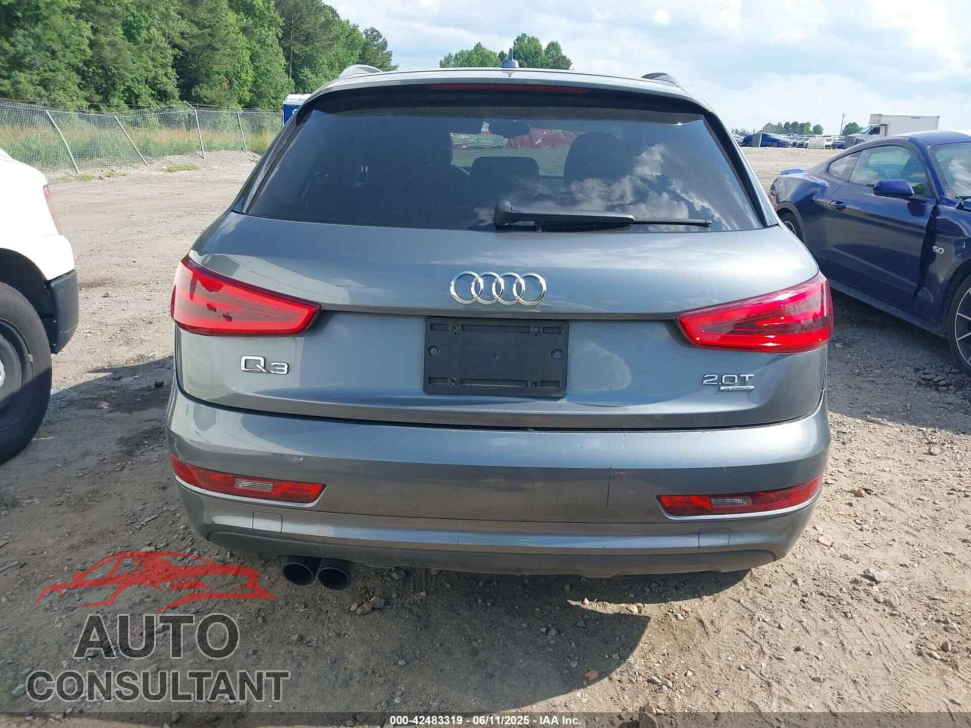 AUDI Q3 2015 - WA1EFCFS9FR010670