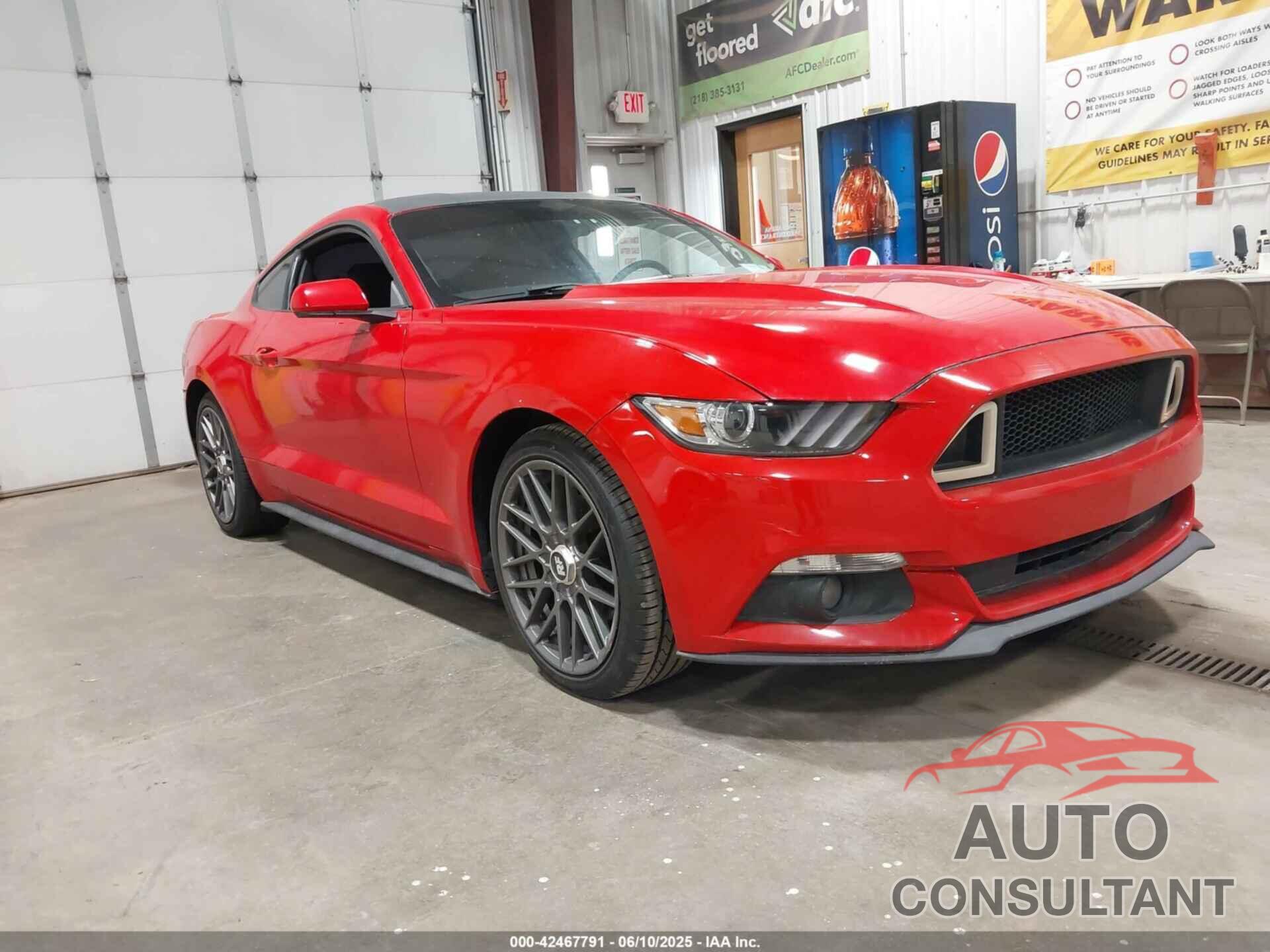 FORD MUSTANG 2016 - 1FA6P8AM8G5293266