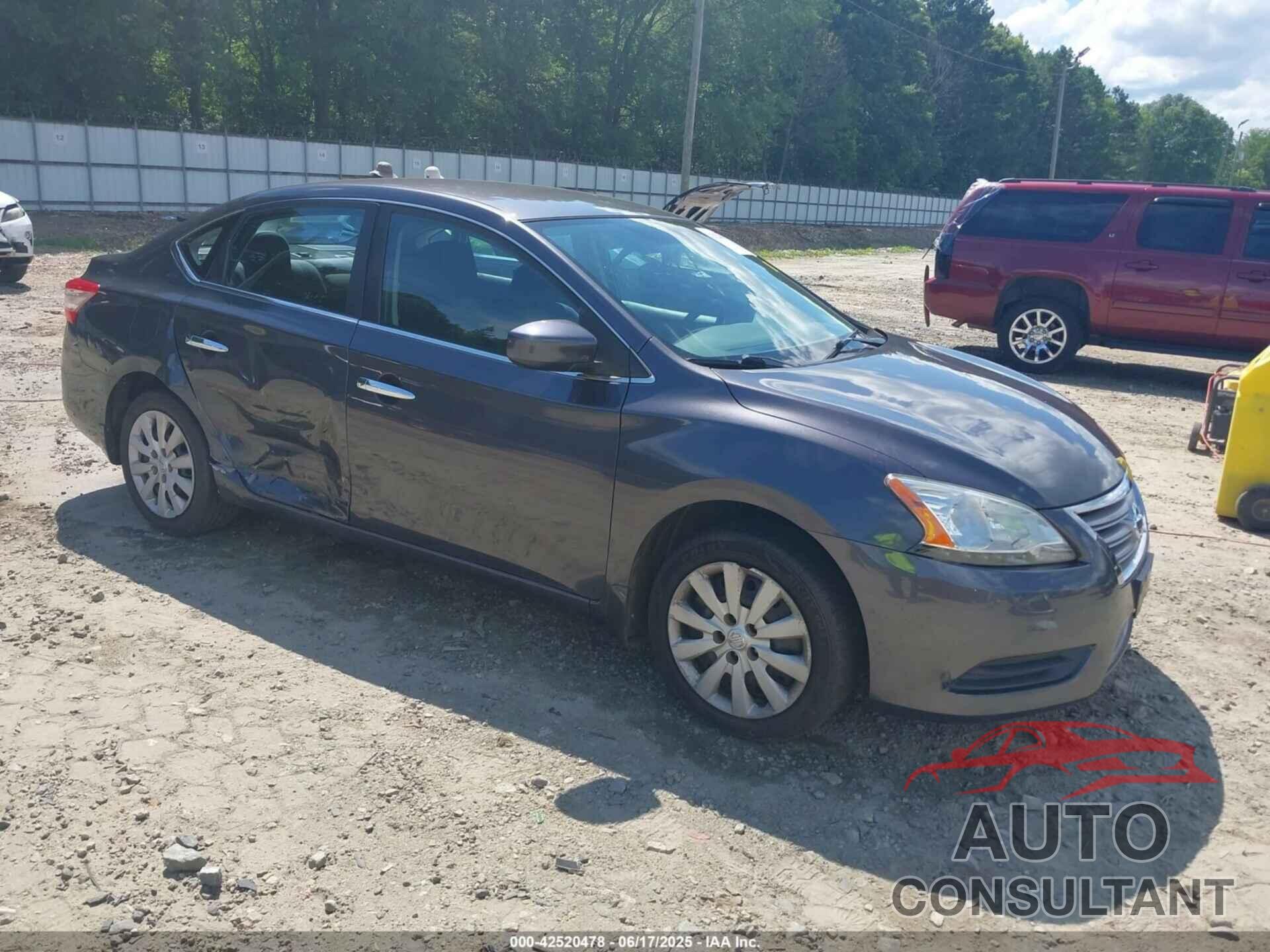 NISSAN SENTRA 2013 - 3N1AB7AP6DL773554