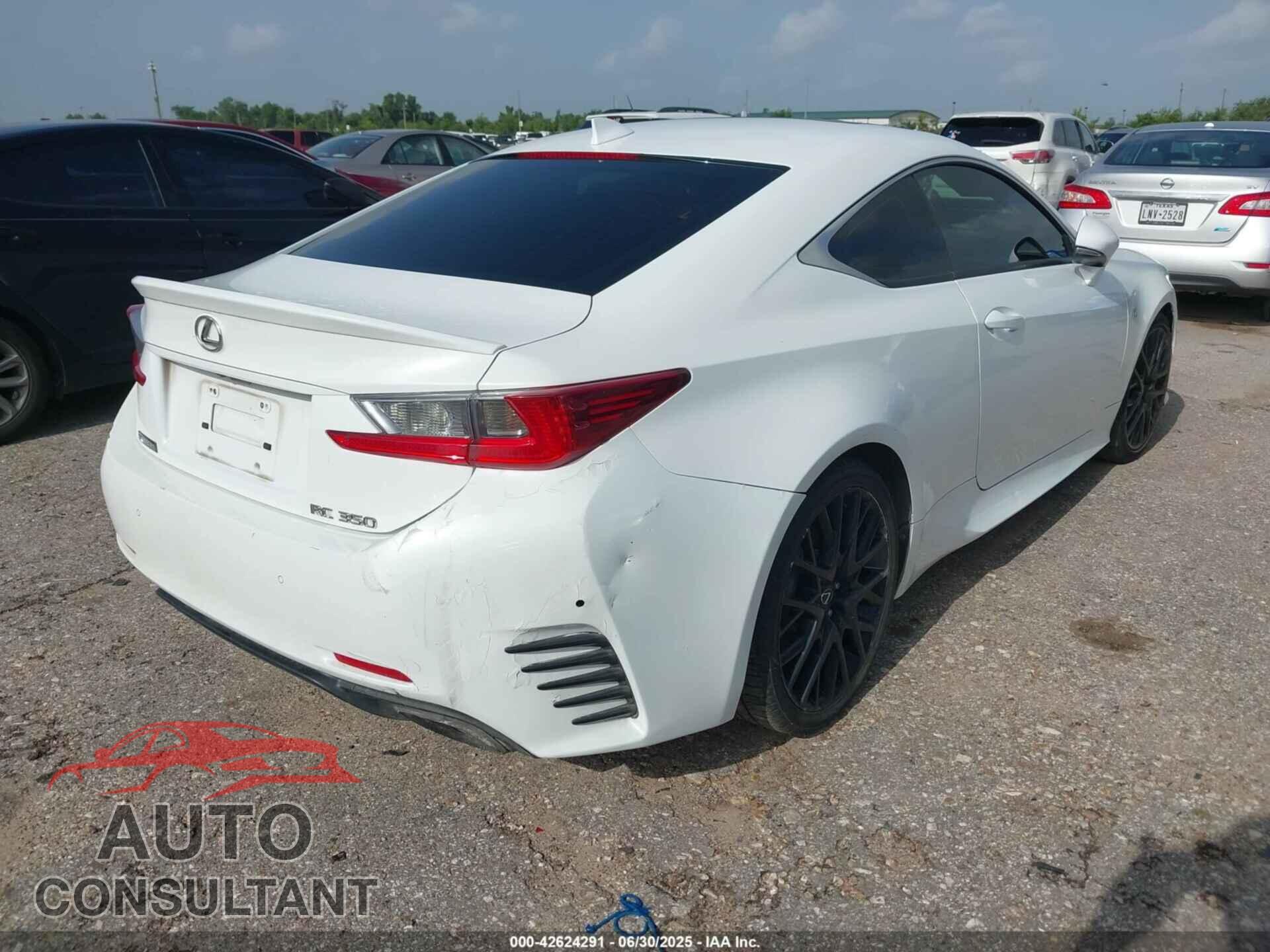 LEXUS RC 350 2015 - JTHHE5BC4F5008864