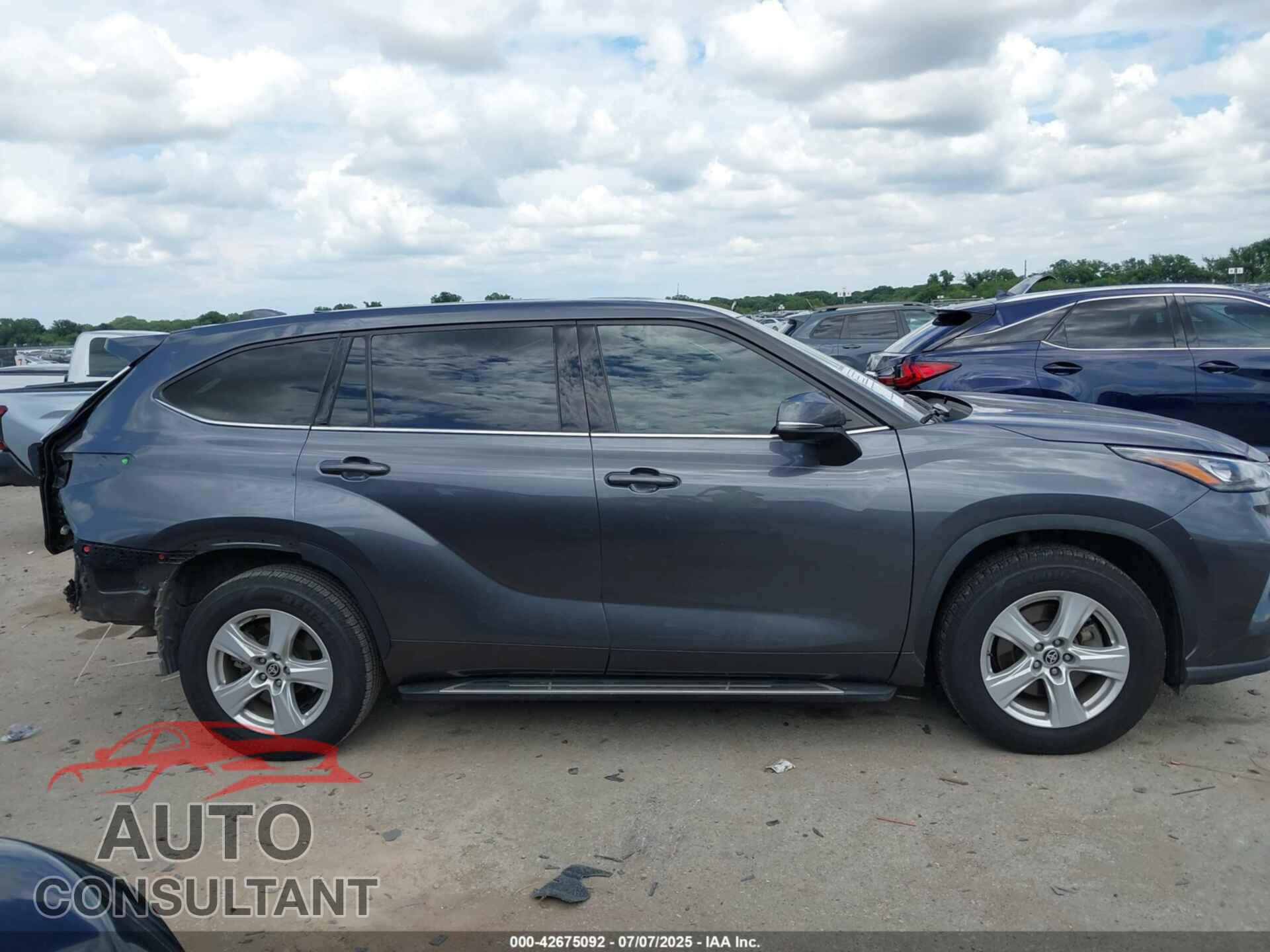 TOYOTA HIGHLANDER 2020 - 5TDZZRAH2LS019205