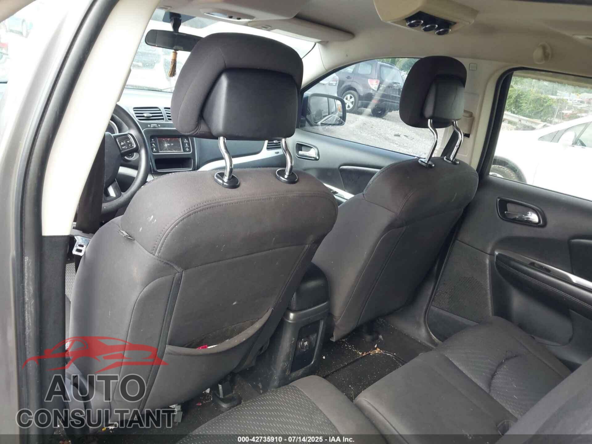 DODGE JOURNEY 2012 - 3C4PDCBB7CT355760
