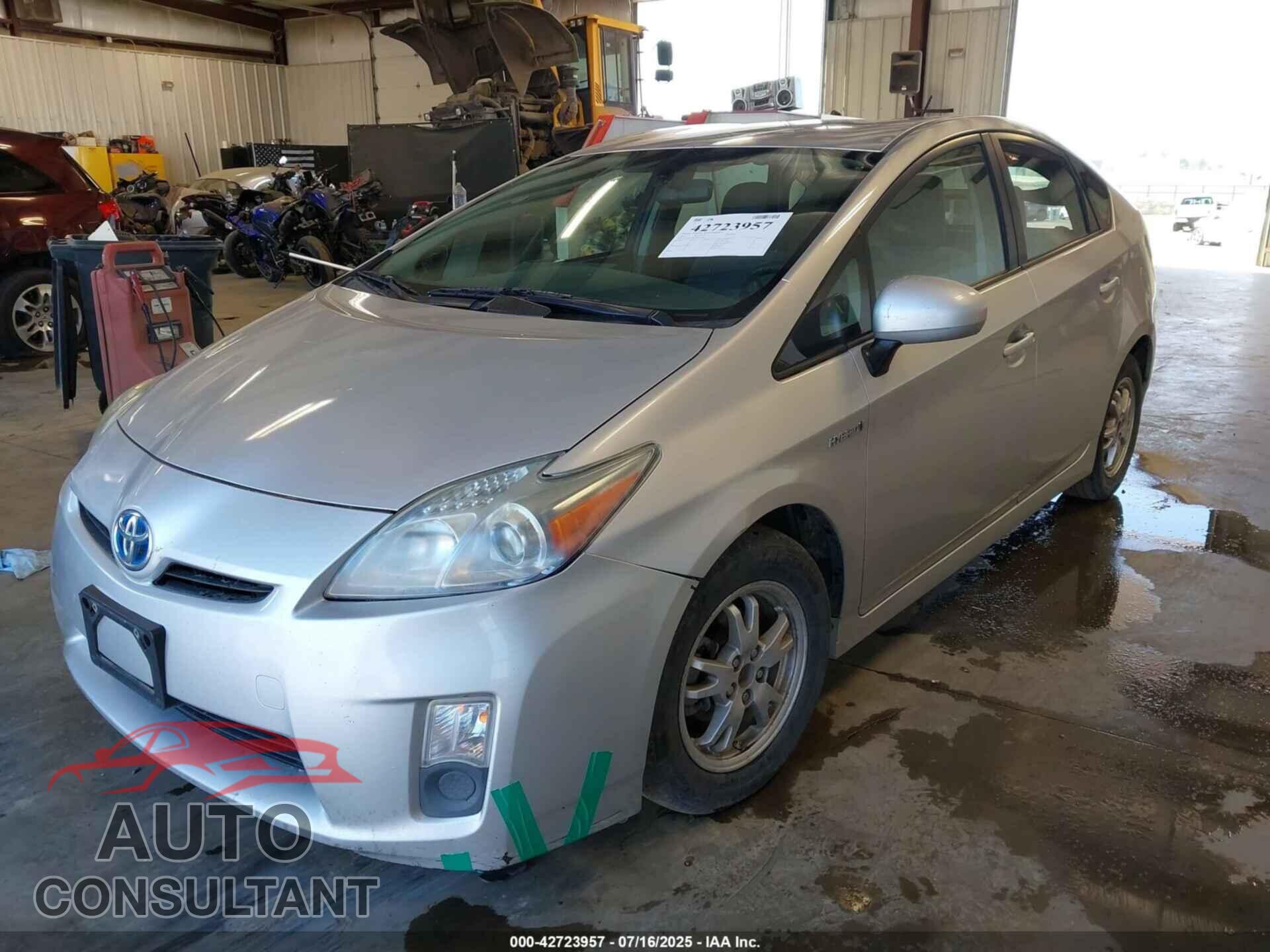 TOYOTA PRIUS 2011 - JTDKN3DU2B0276885