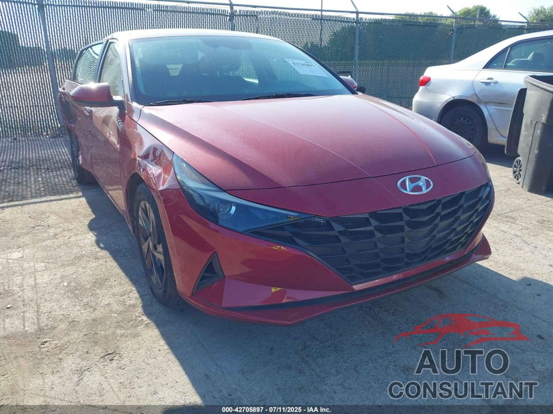 HYUNDAI ELANTRA 2021 - KMHLM4AG1MU199770