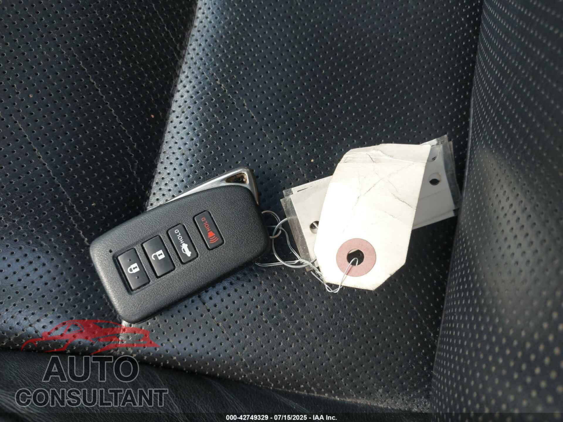 LEXUS ES 350 2013 - JTHBK1GG7D2022923