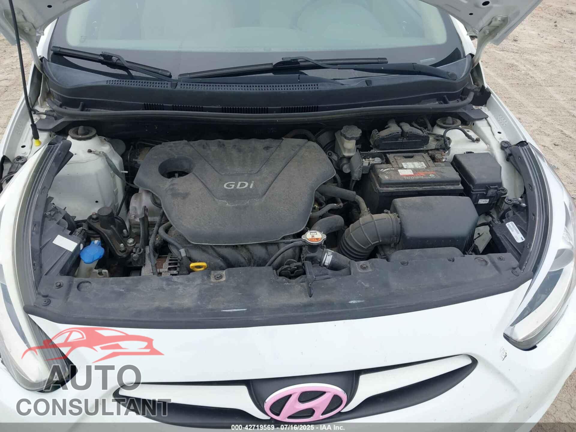 HYUNDAI ACCENT 2014 - KMHCU4AE2EU769467