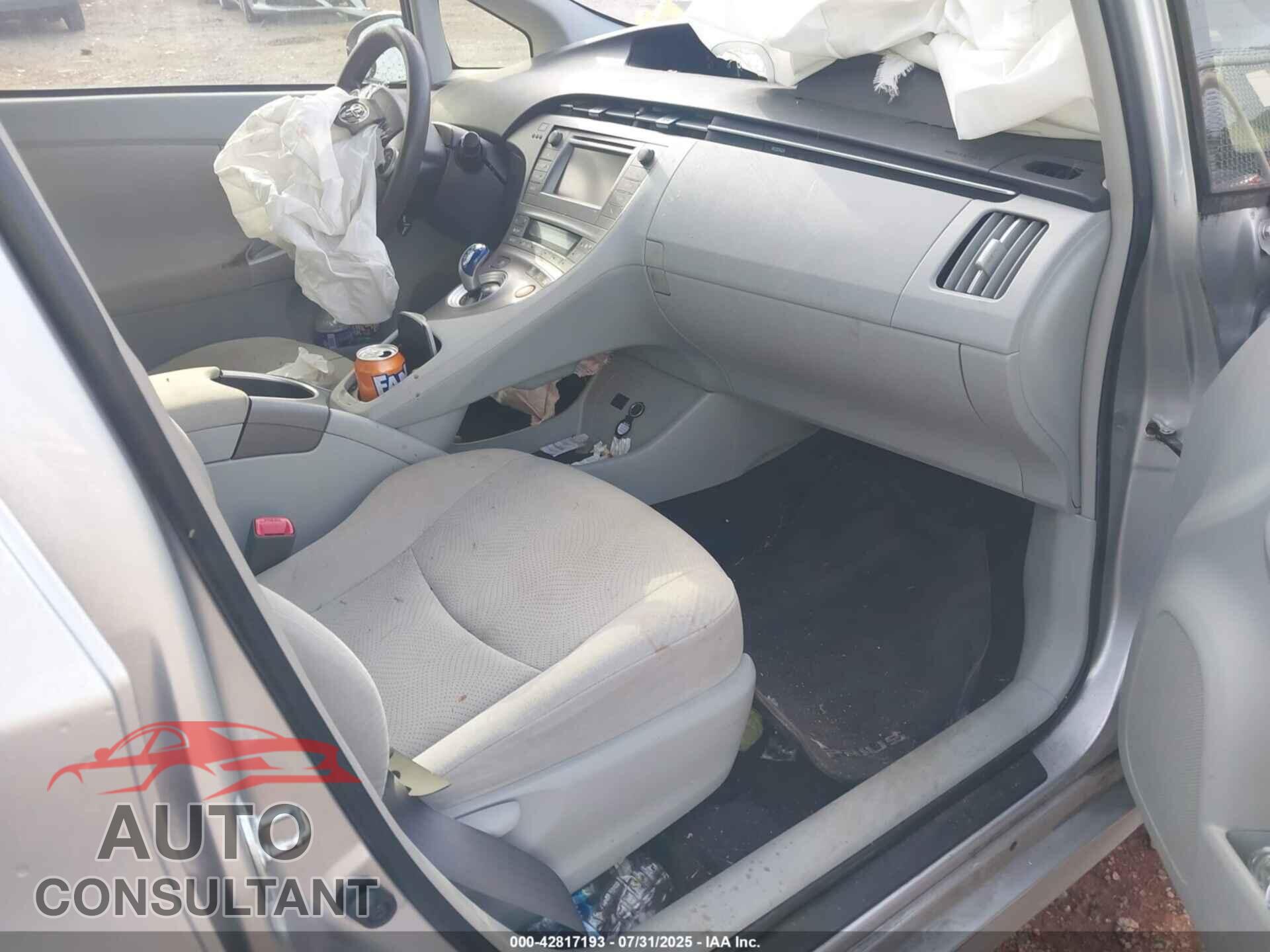 TOYOTA PRIUS 2013 - JTDKN3DU3D5625395
