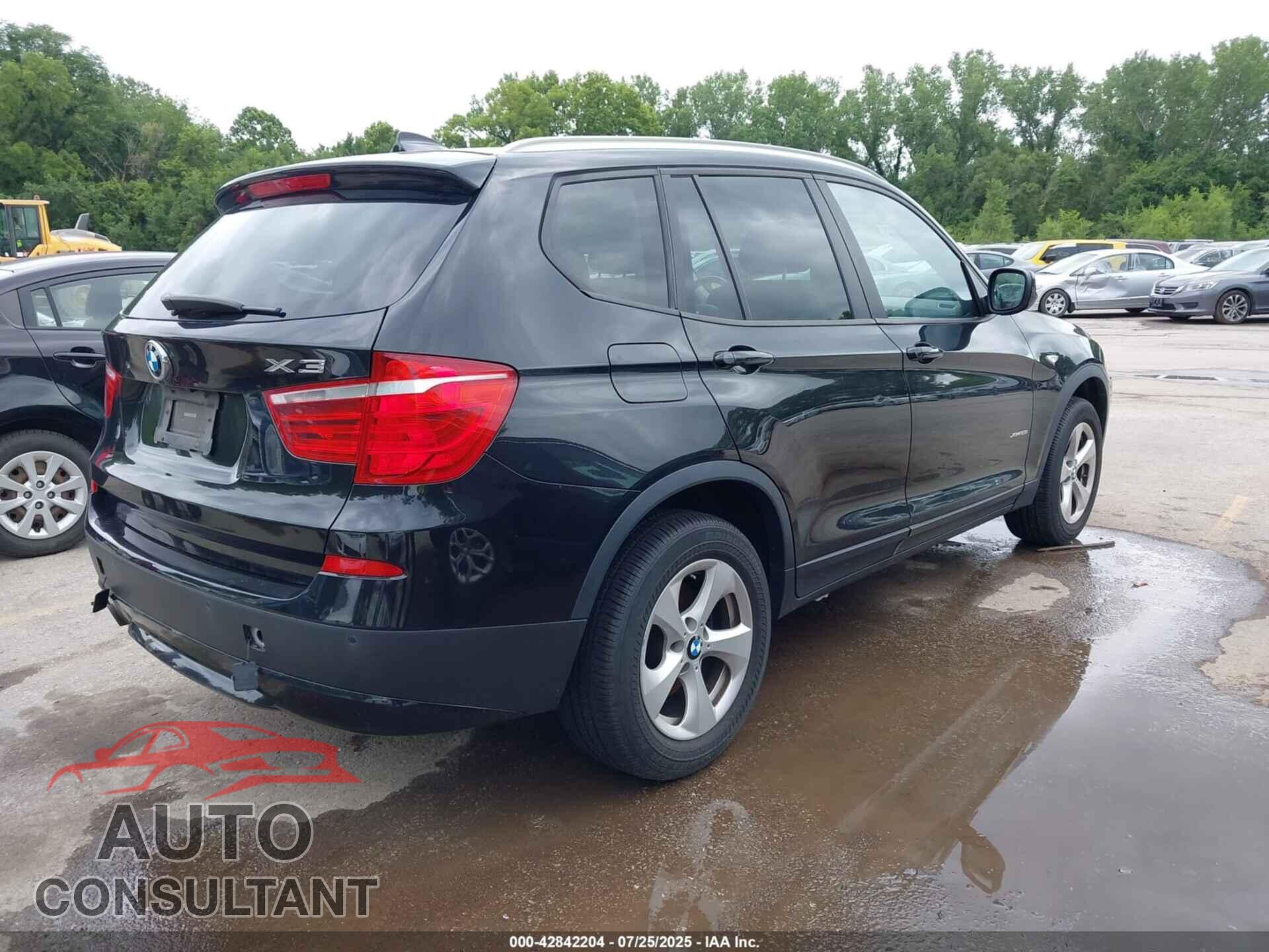 BMW X3 2012 - 5UXWX5C50CL718658