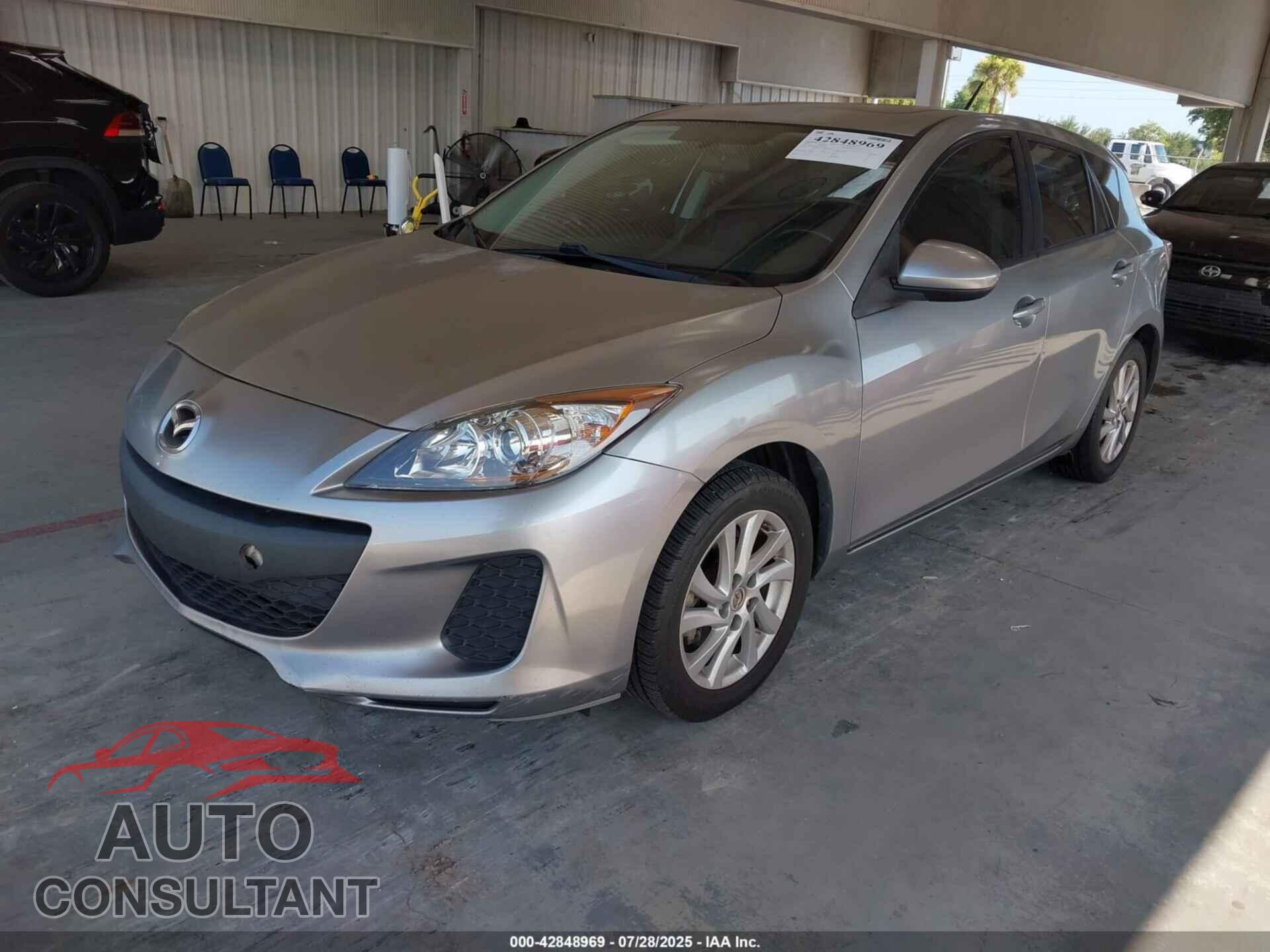 MAZDA MAZDA3 2012 - JM1BL1M7XC1627820