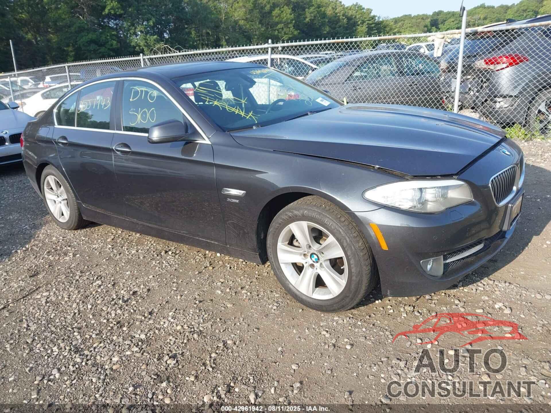 BMW 528I 2012 - WBAXH5C55CDW06366