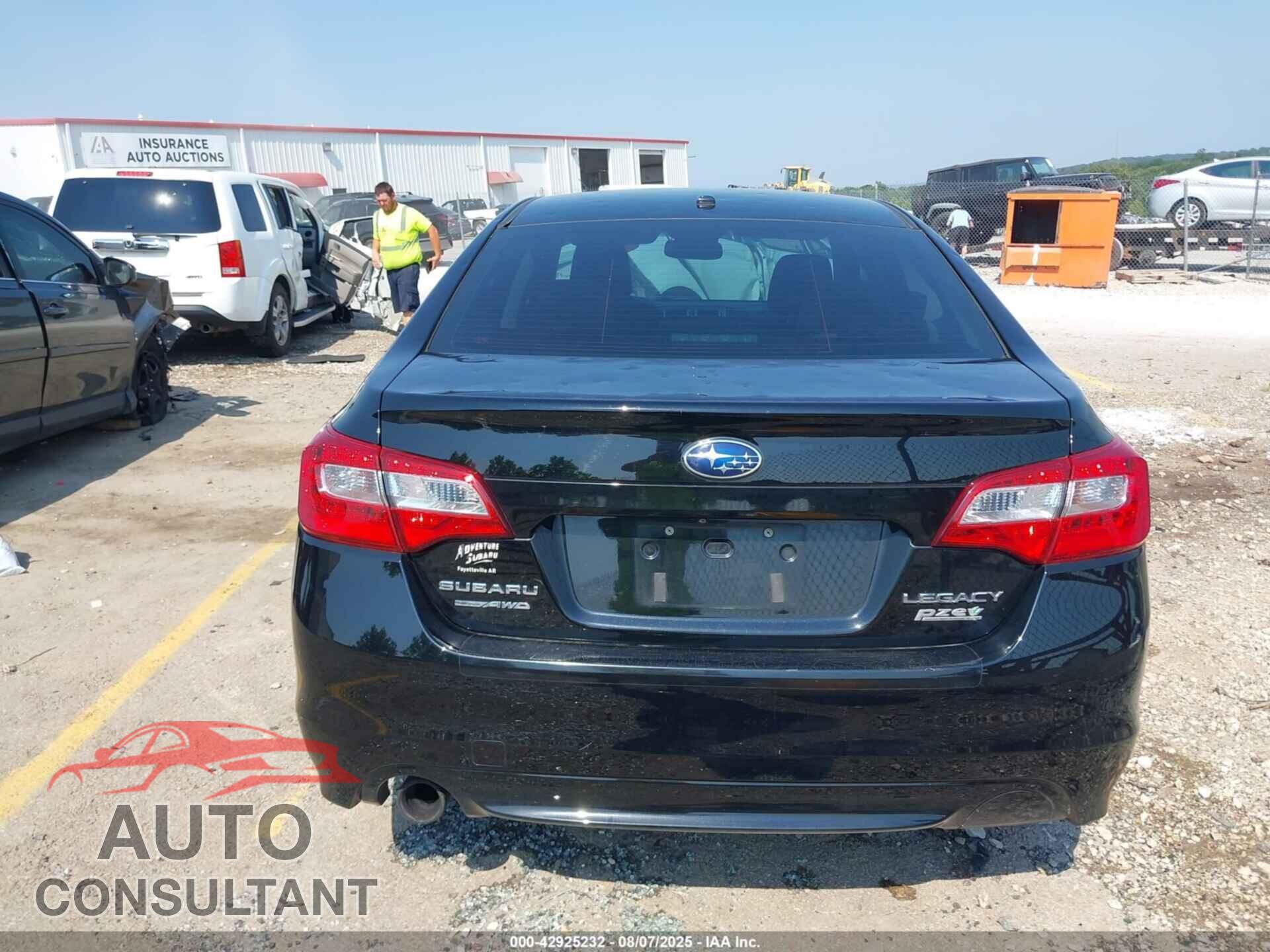 SUBARU LEGACY 2015 - 4S3BNAC68F3051690