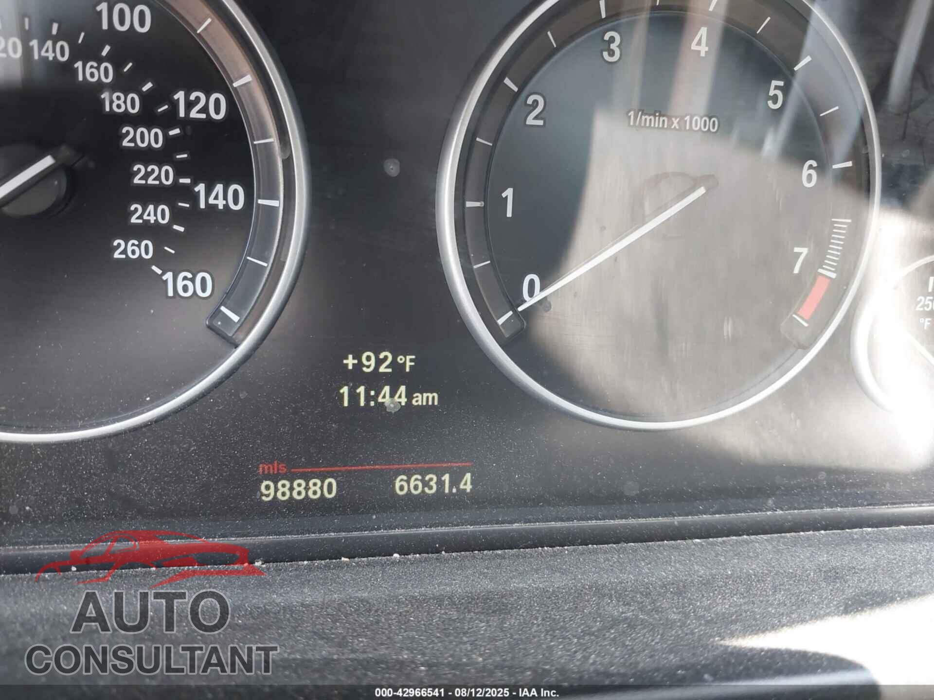 BMW 535I 2012 - WBAFR7C56CC816792