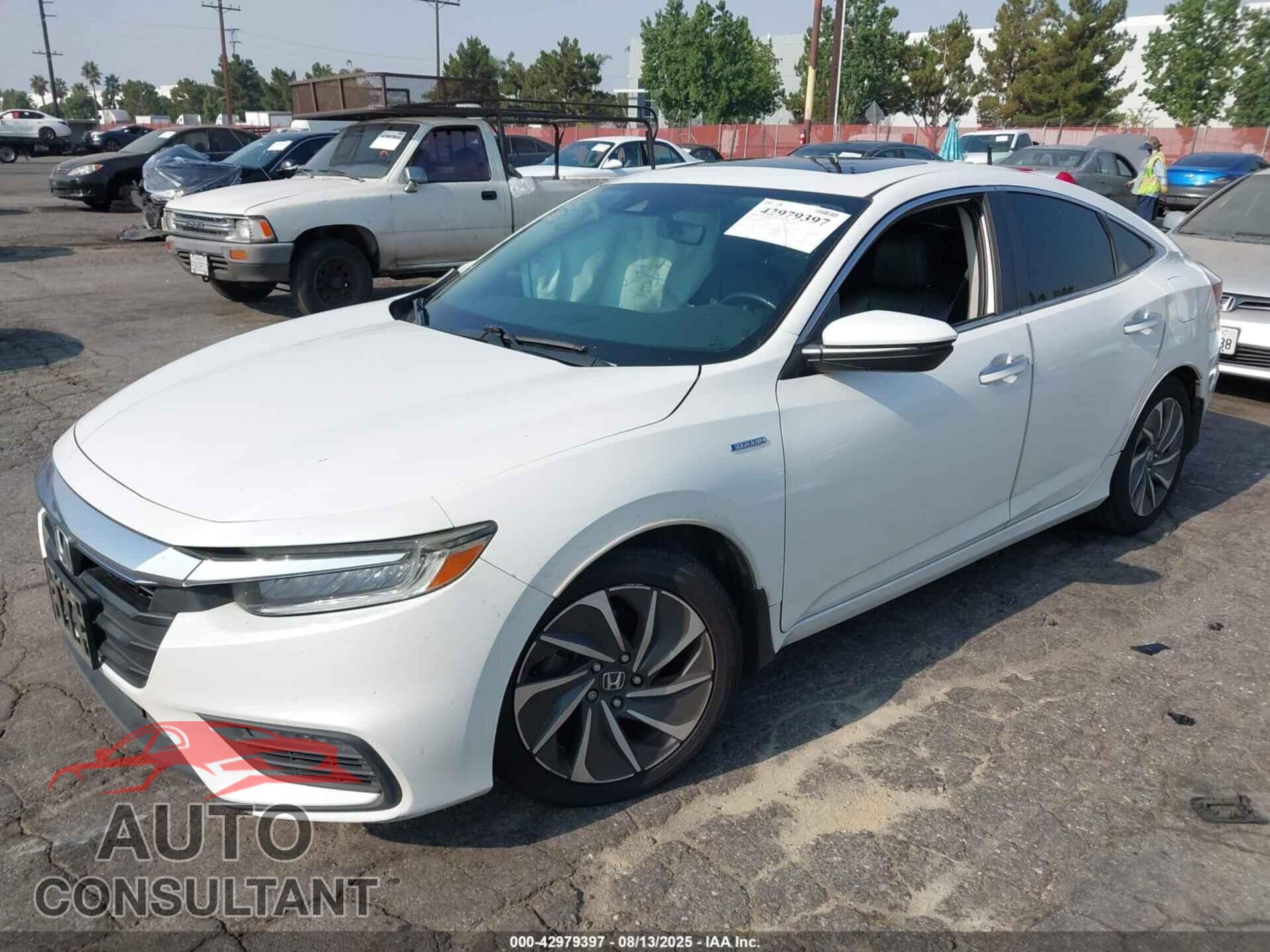 HONDA INSIGHT 2019 - 19XZE4F95KE031650