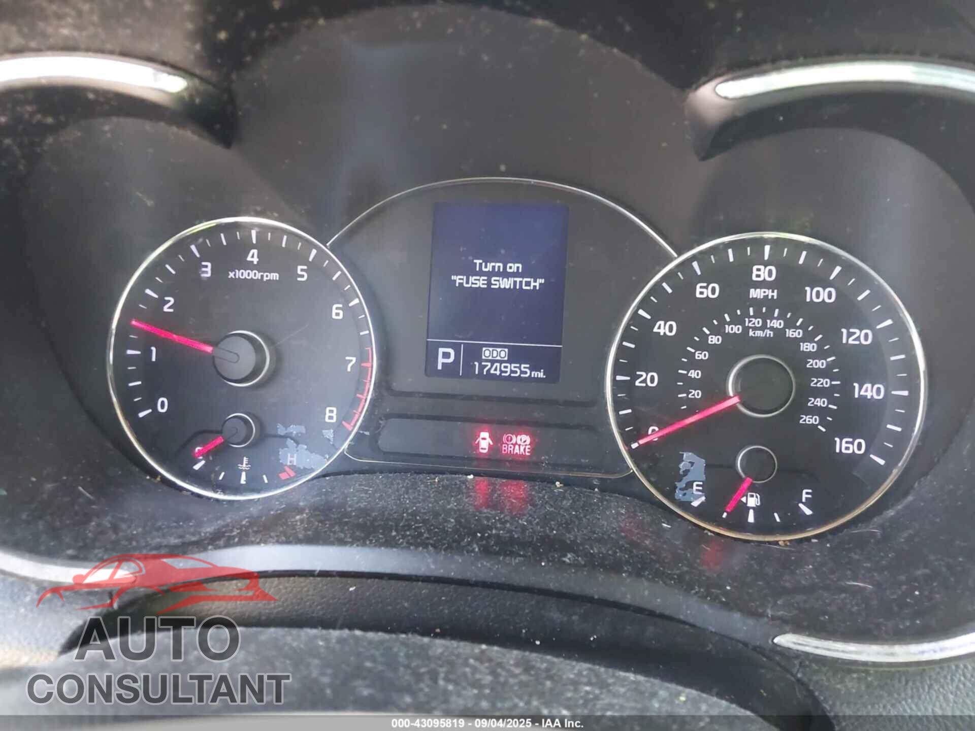 KIA FORTE 2014 - KNAFX4A8XE5099788