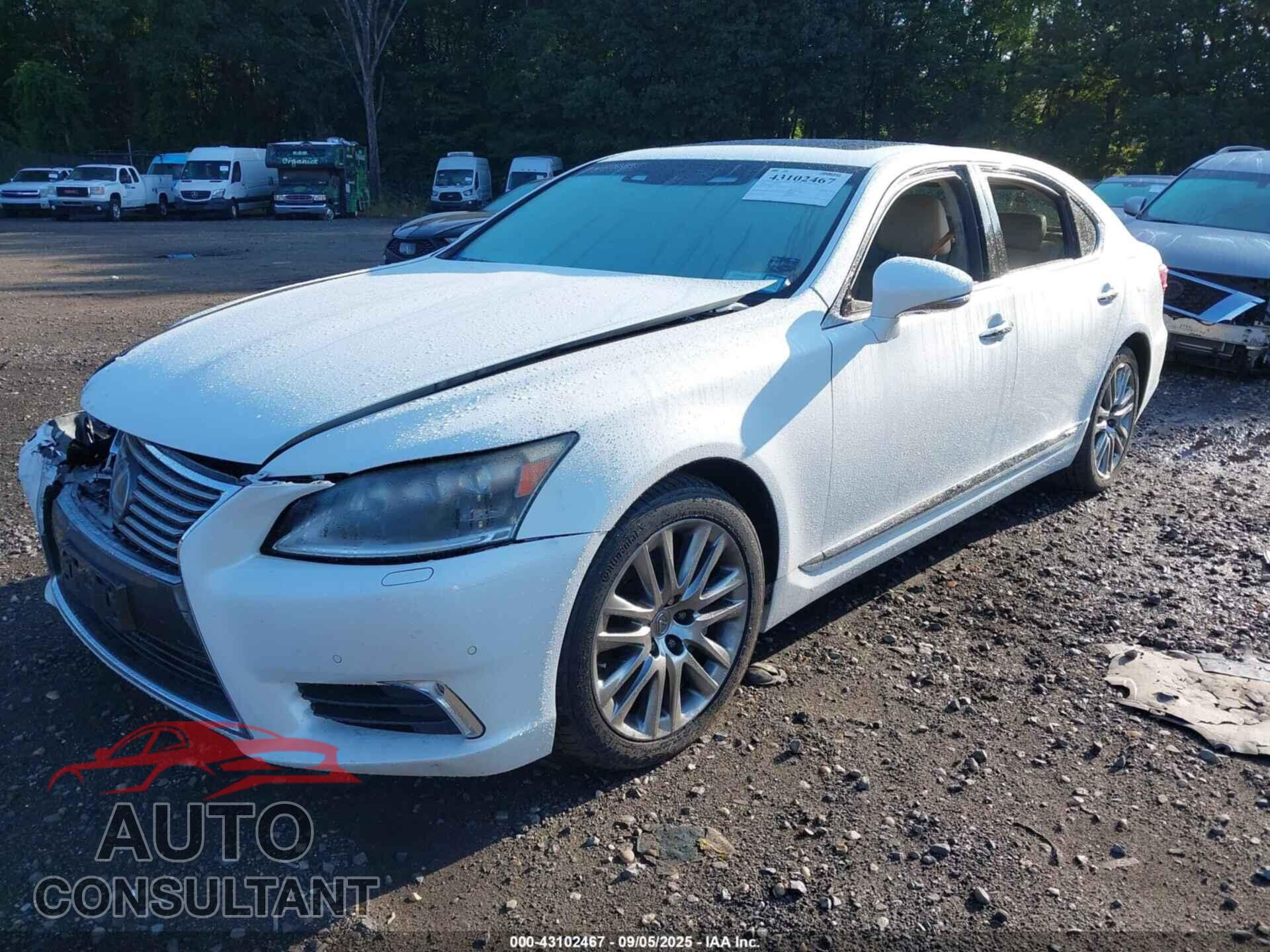 LEXUS LS 600H 2014 - JTHDU1EF7E5017461