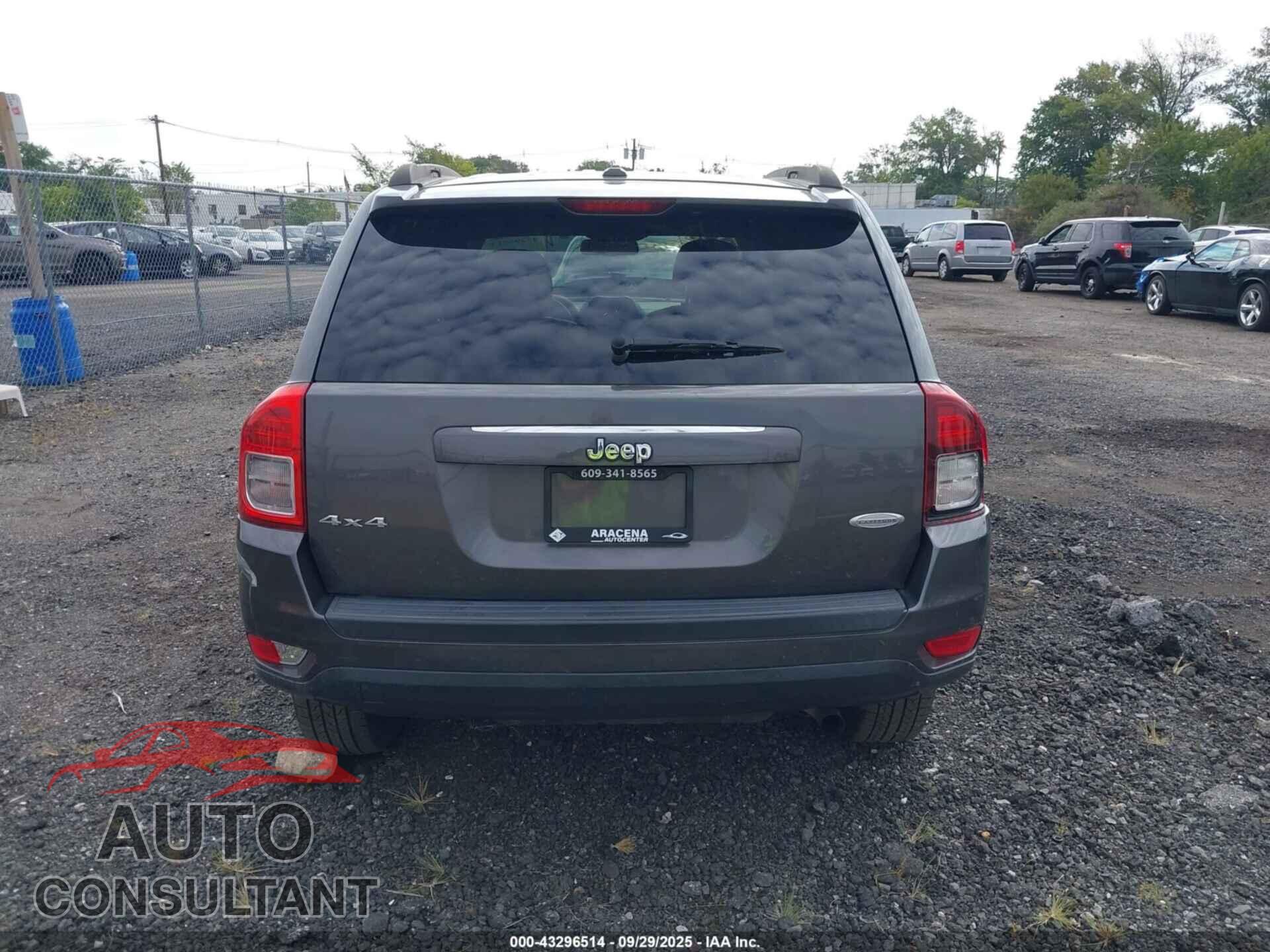 JEEP COMPASS 2017 - 1C4NJDEB8HD191465