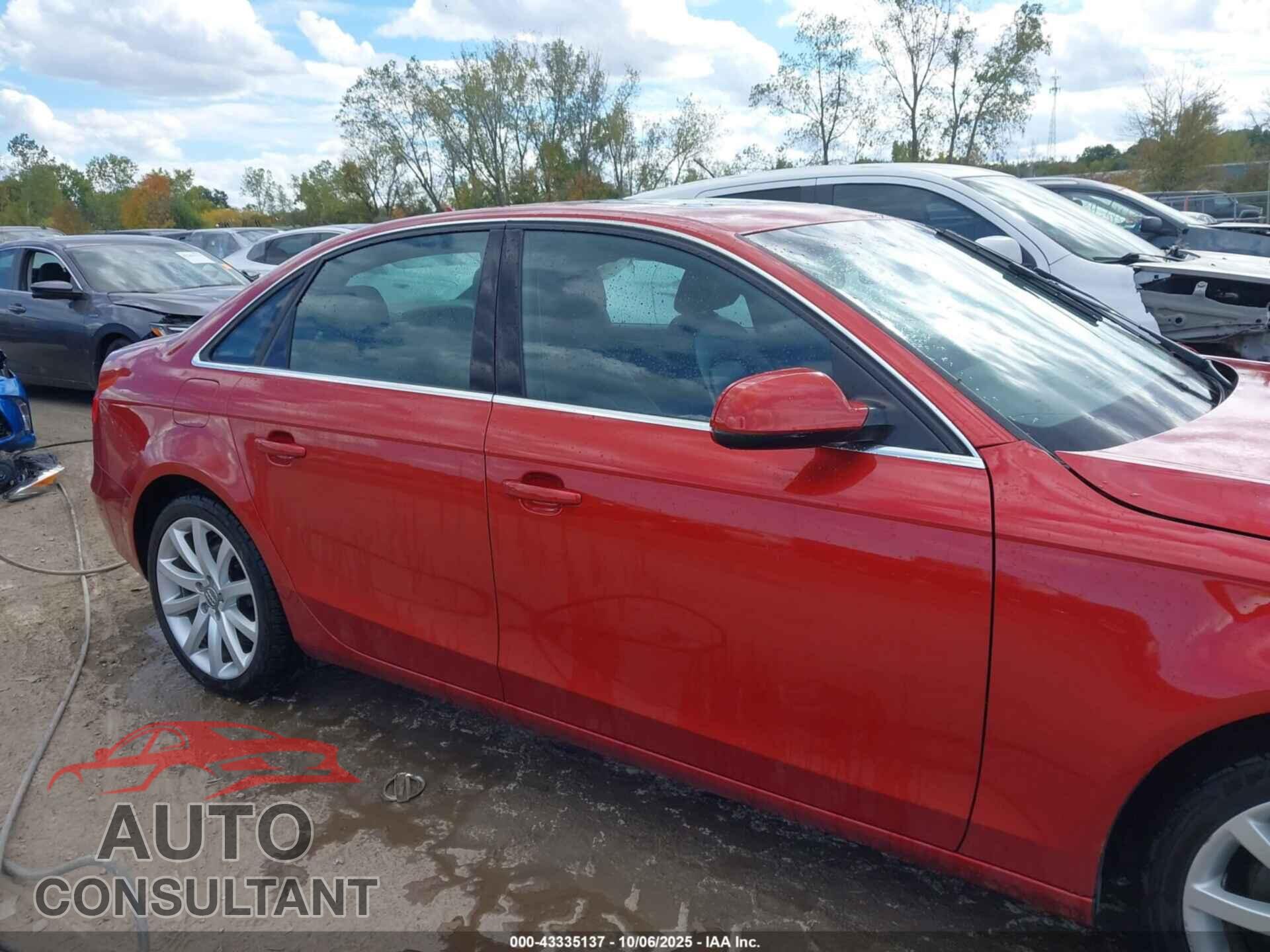 AUDI A4 2013 - WAUKFAFL3DN034986
