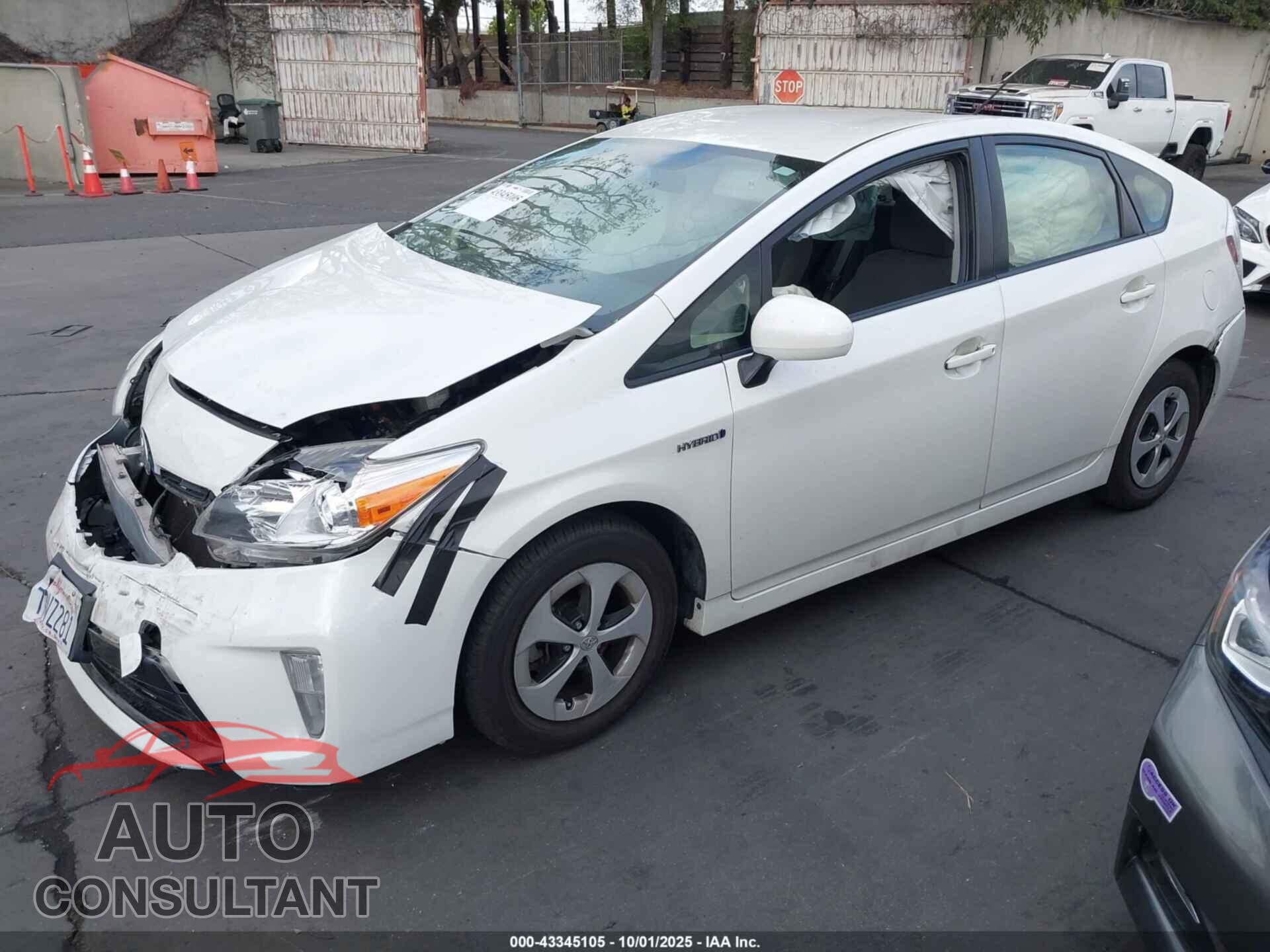 TOYOTA PRIUS 2014 - JTDKN3DU6E0375889